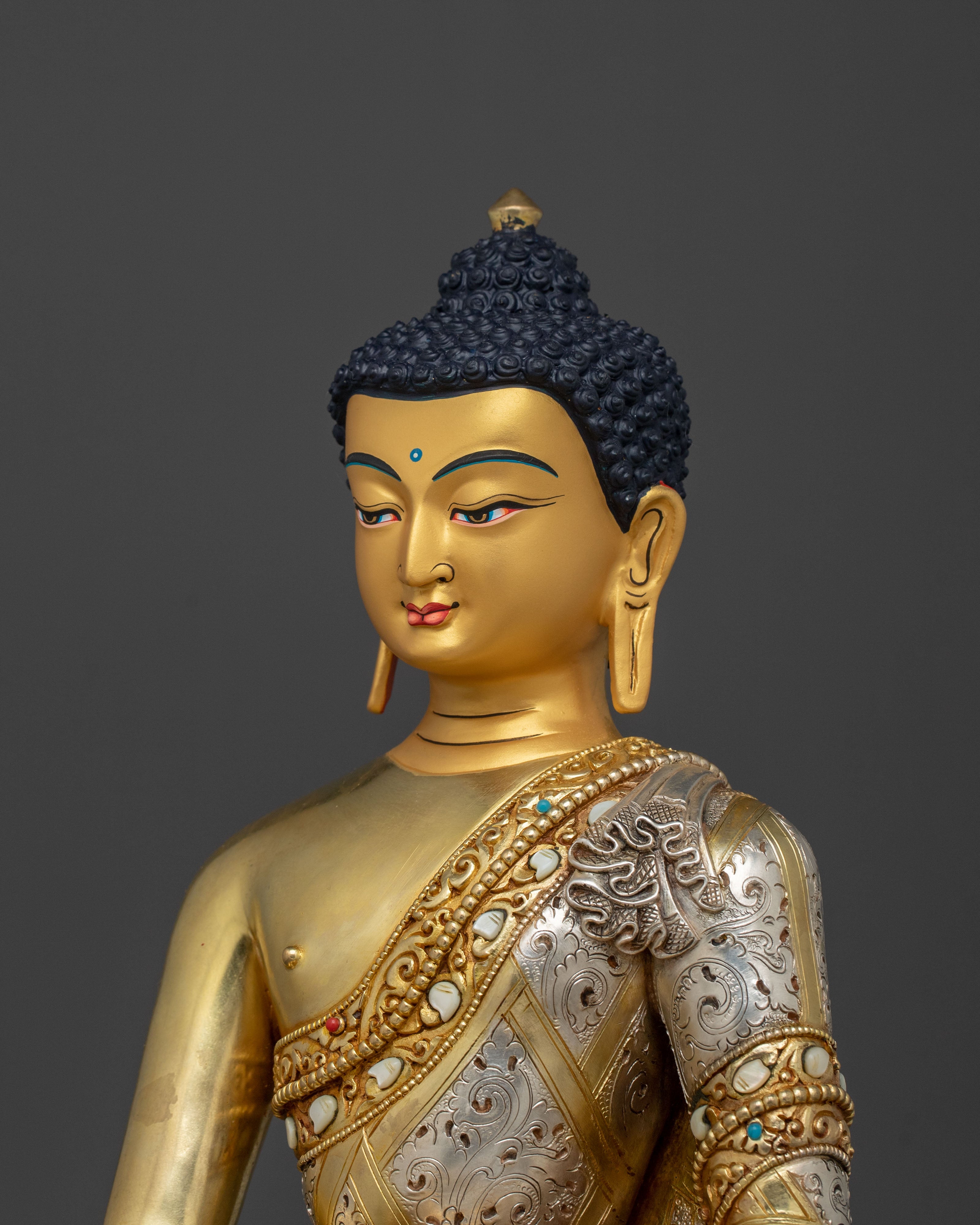 Sacred Shakyamuni Buddha Mindfulness Statue