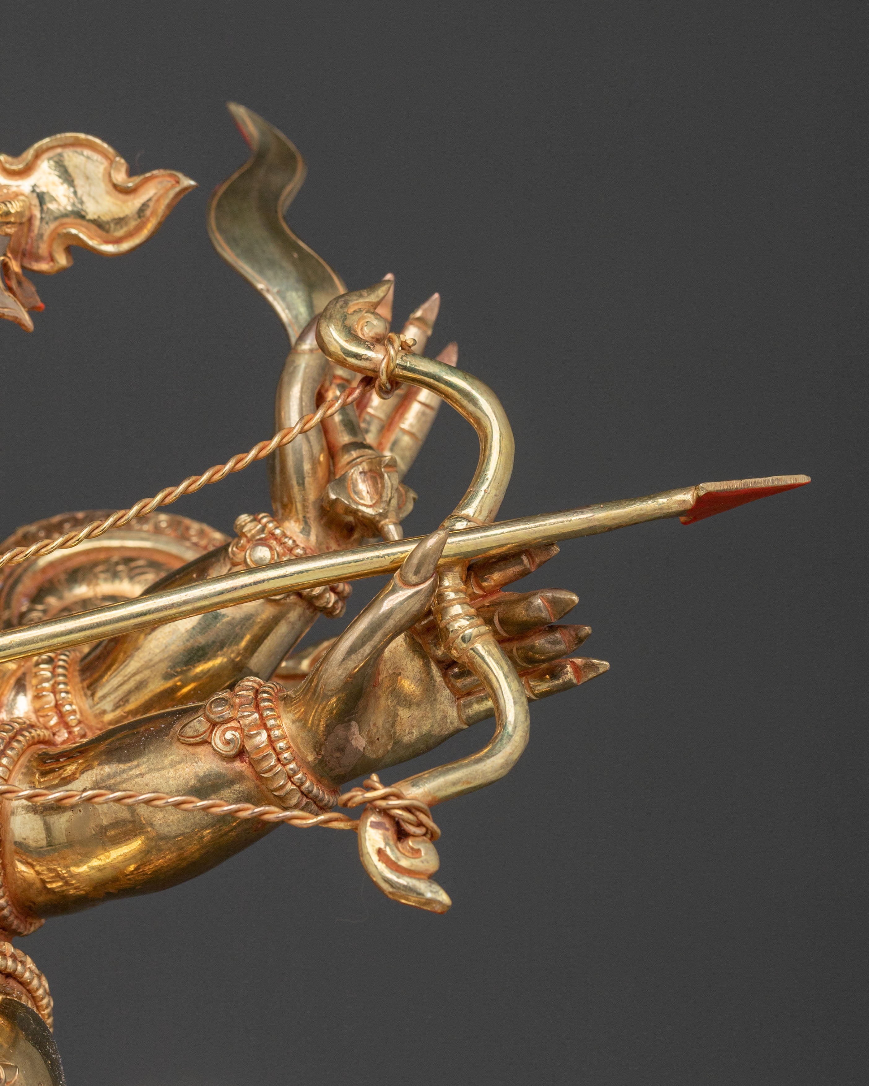 Pehar Gyalpo Sacred Figurine | Tibetan Dharma Protector Deity