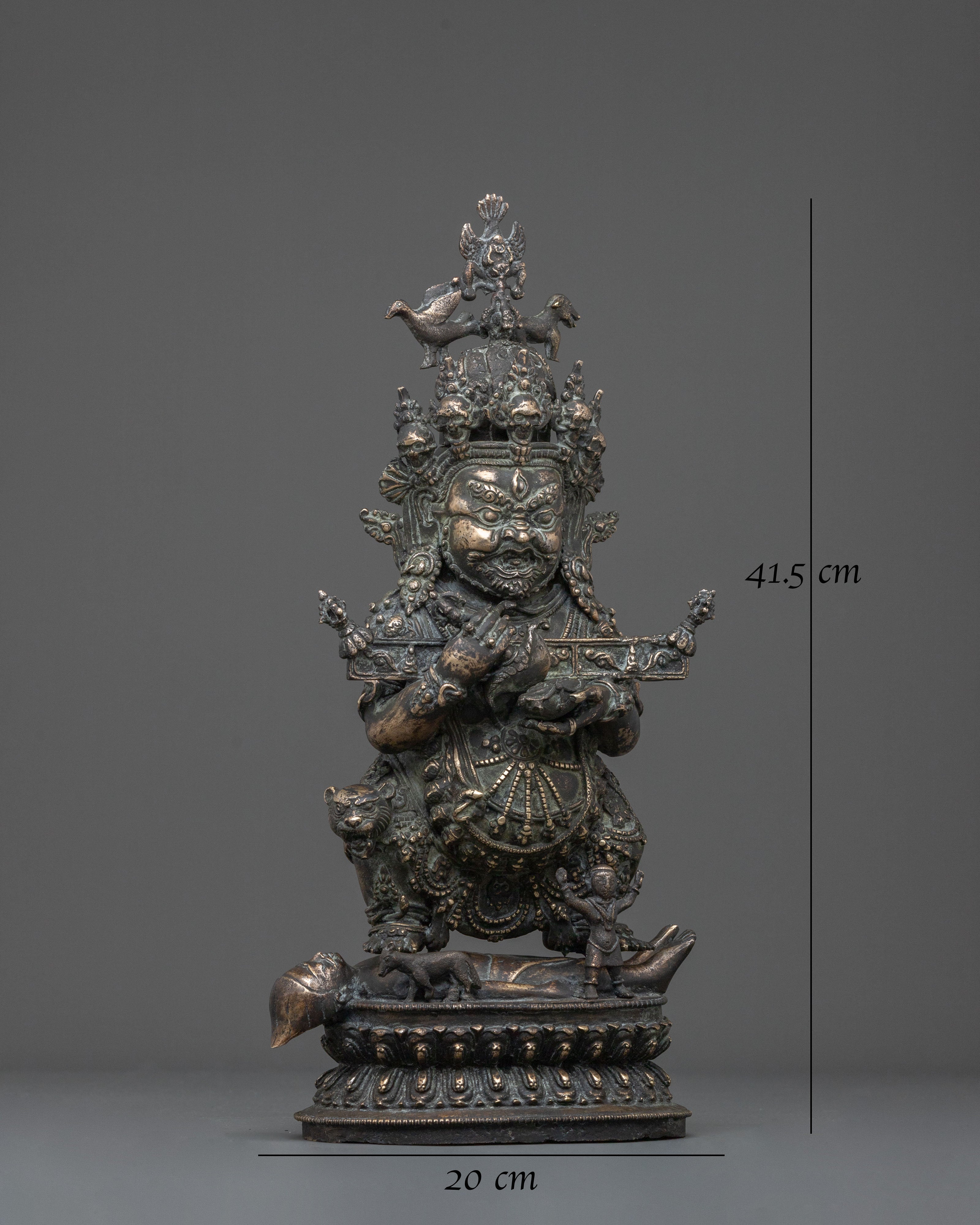 Prajnana Dharmapala Statue | Buddhist Protector