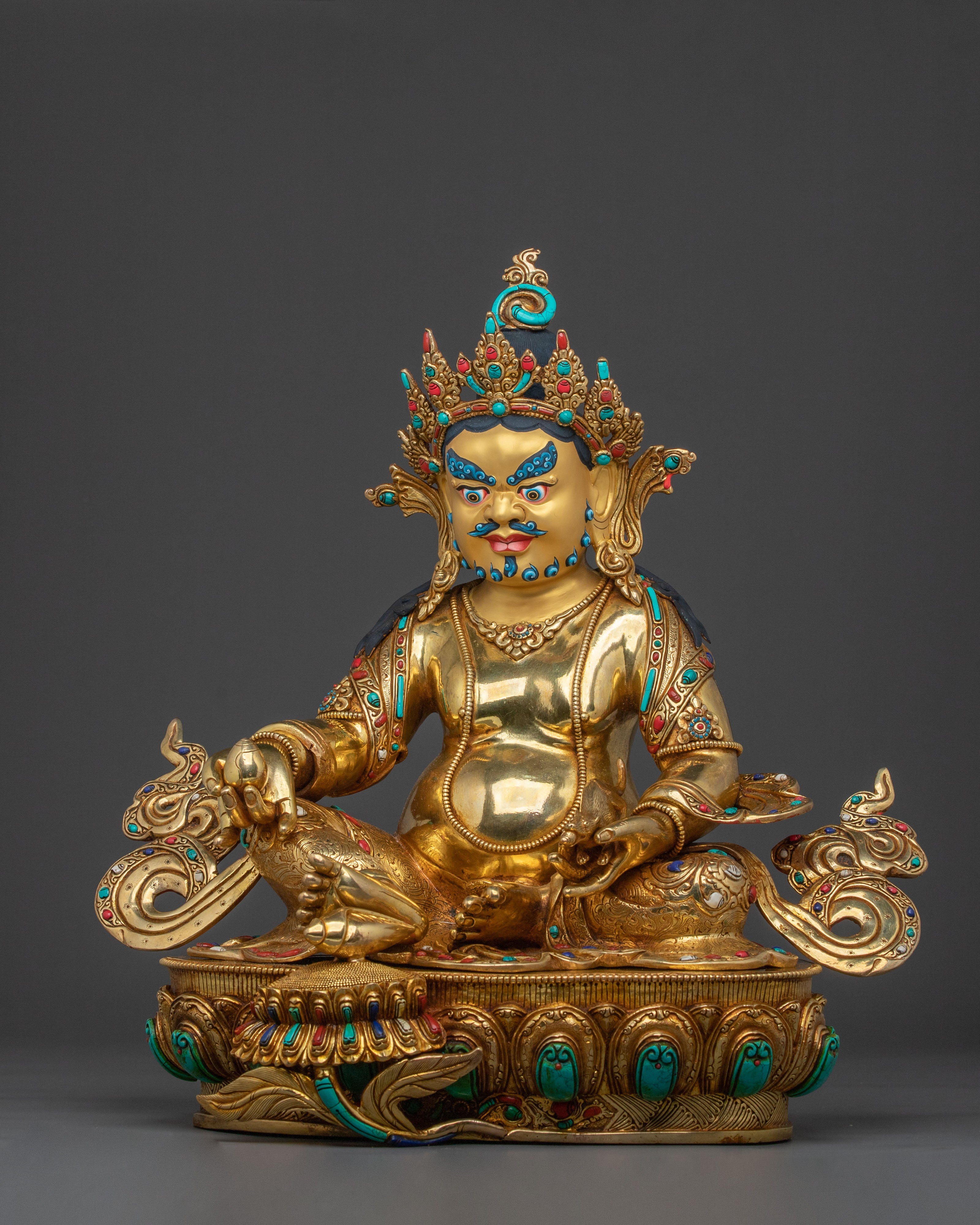 Dzambhala Sacred Statue | Symbol of Prosperity