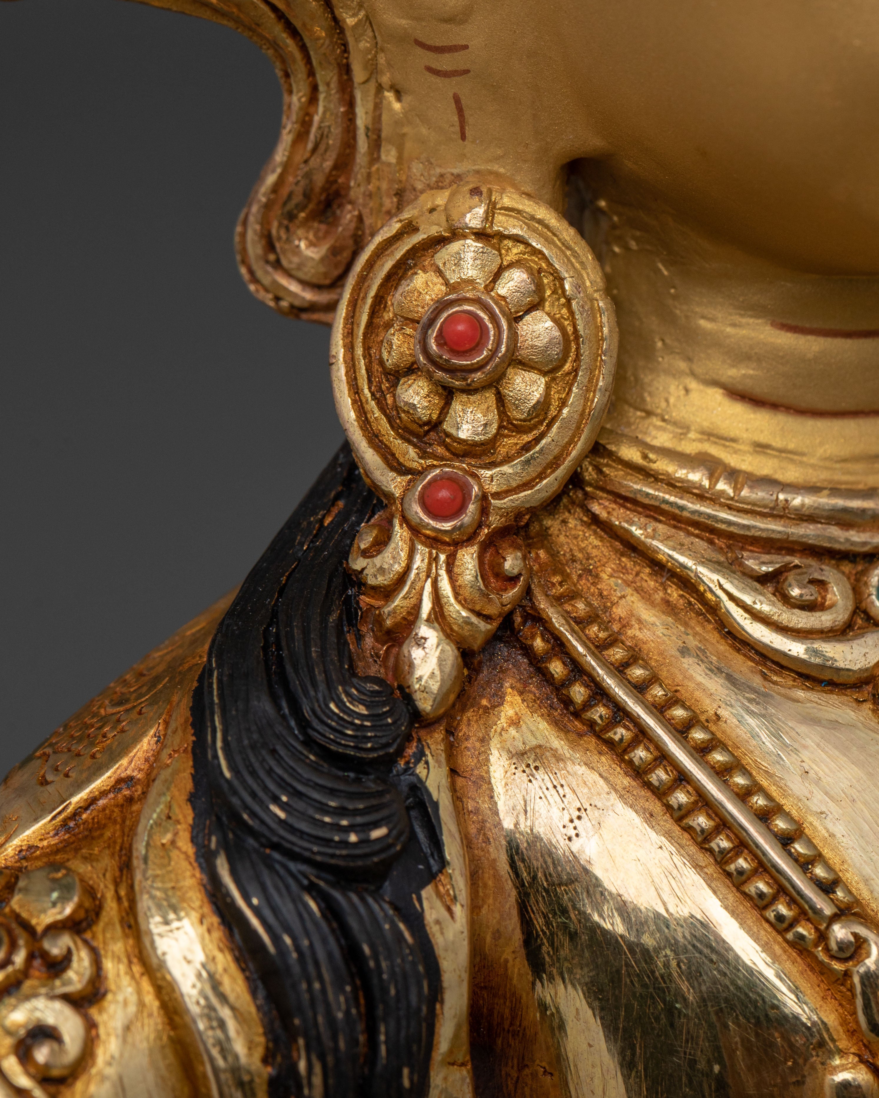 sacred manjushri copper statue | Symbol of Wisdom & Enlightened