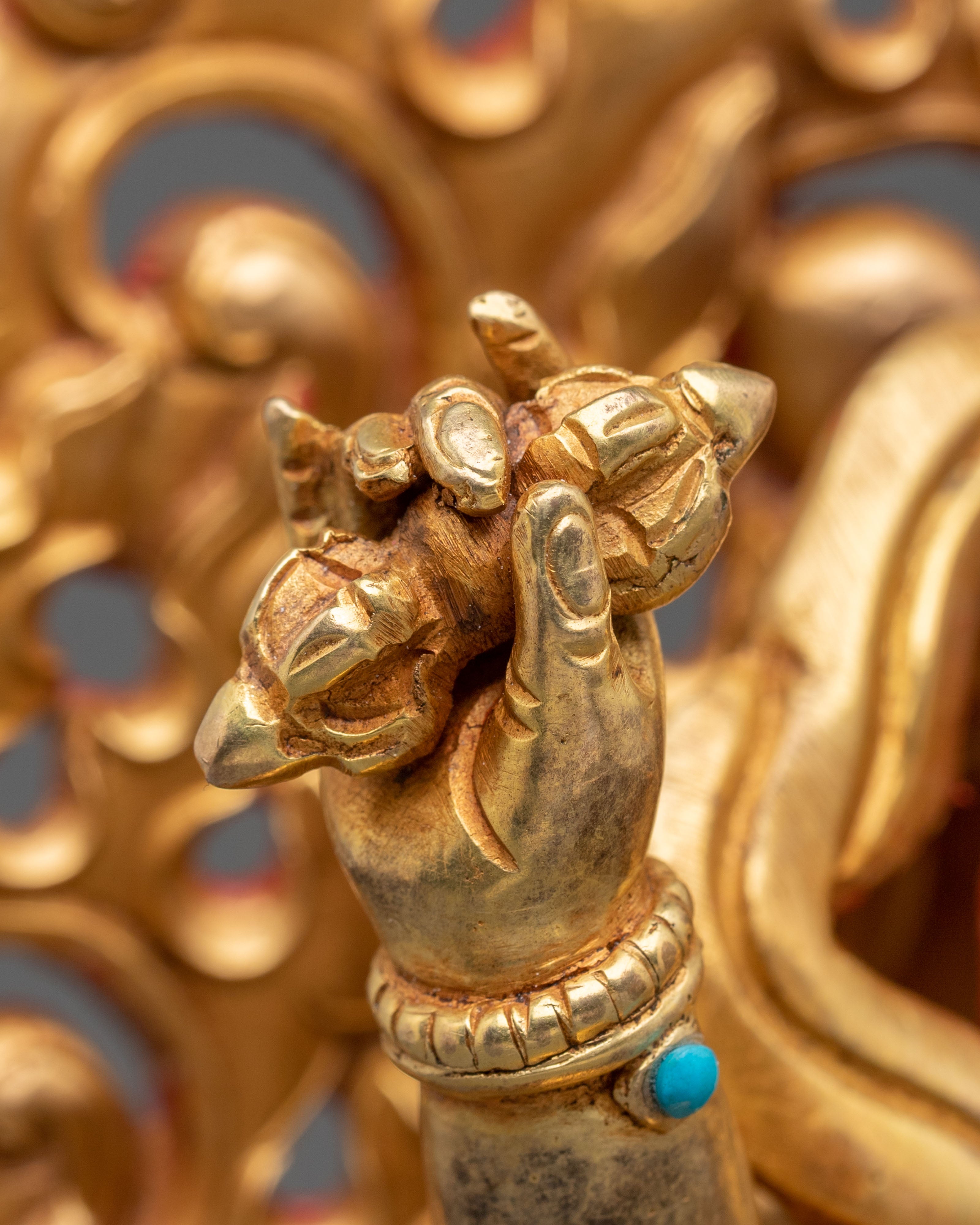 Vajrapani Statue | Refined Buddhist Sculpture