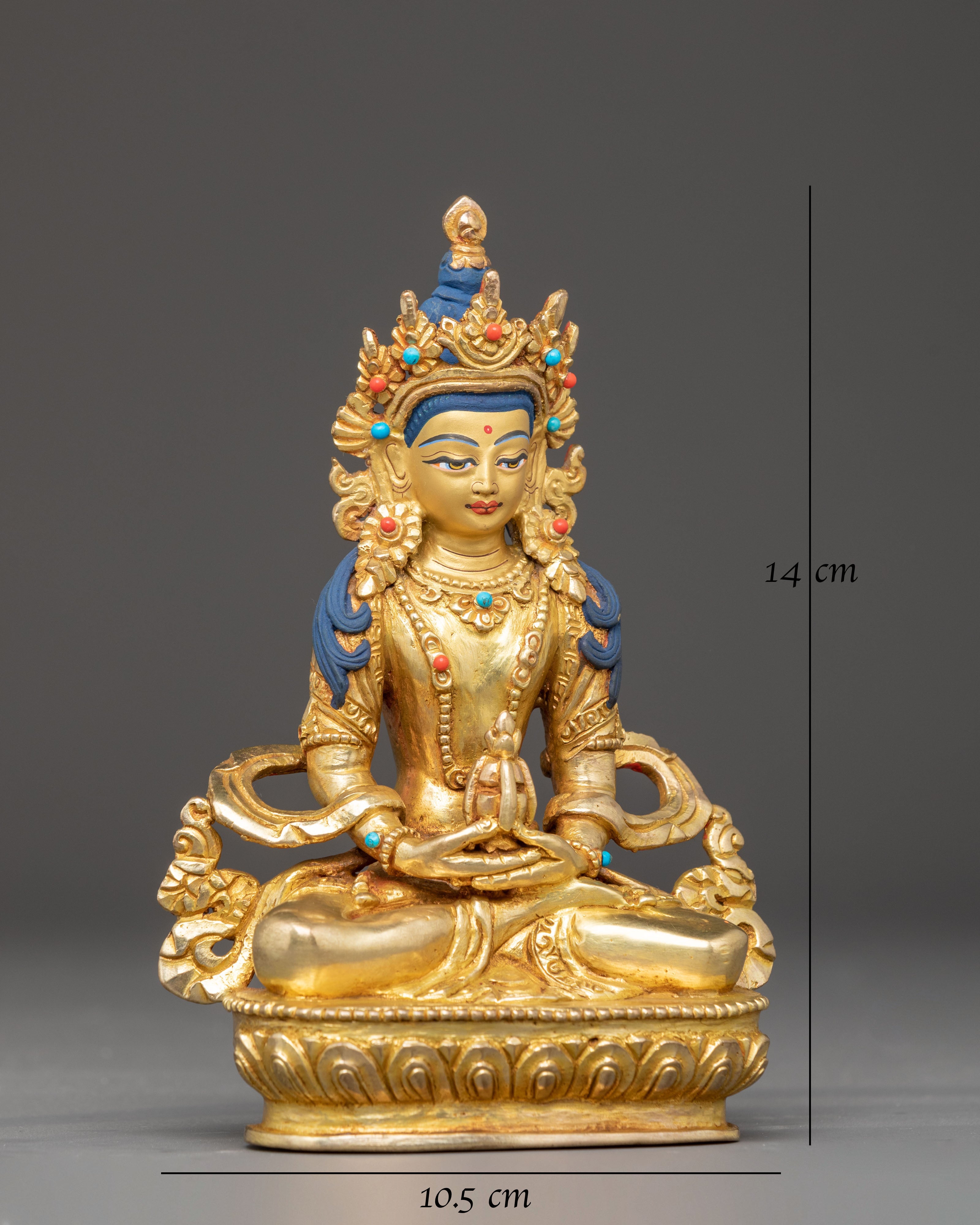 Long-Life Buddha Amitayus Handcrafted Statue