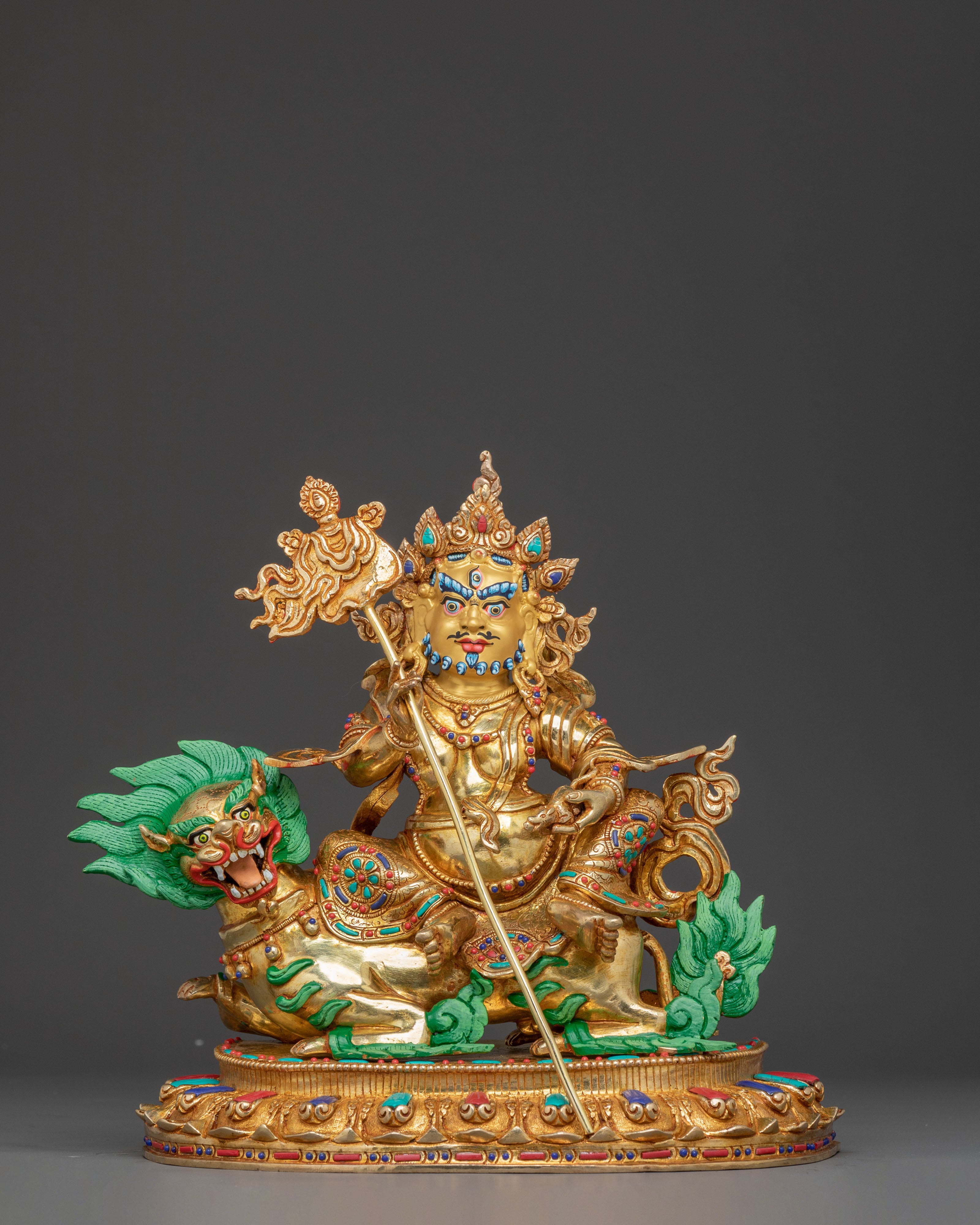 Namtoshe Prosperity Deity Statue | Copper Masterpiece
