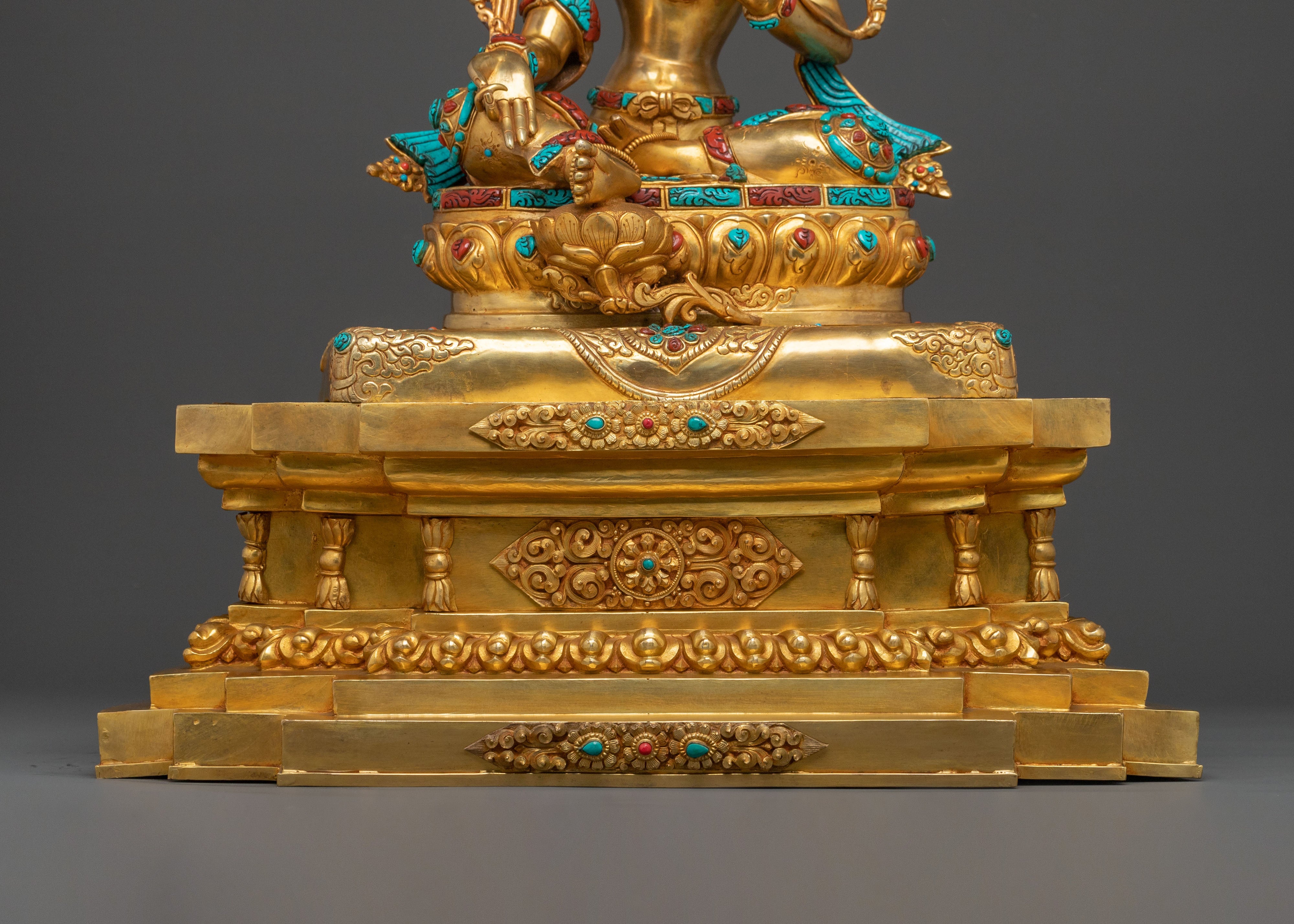 Green Tara Statue | Made in Nepal