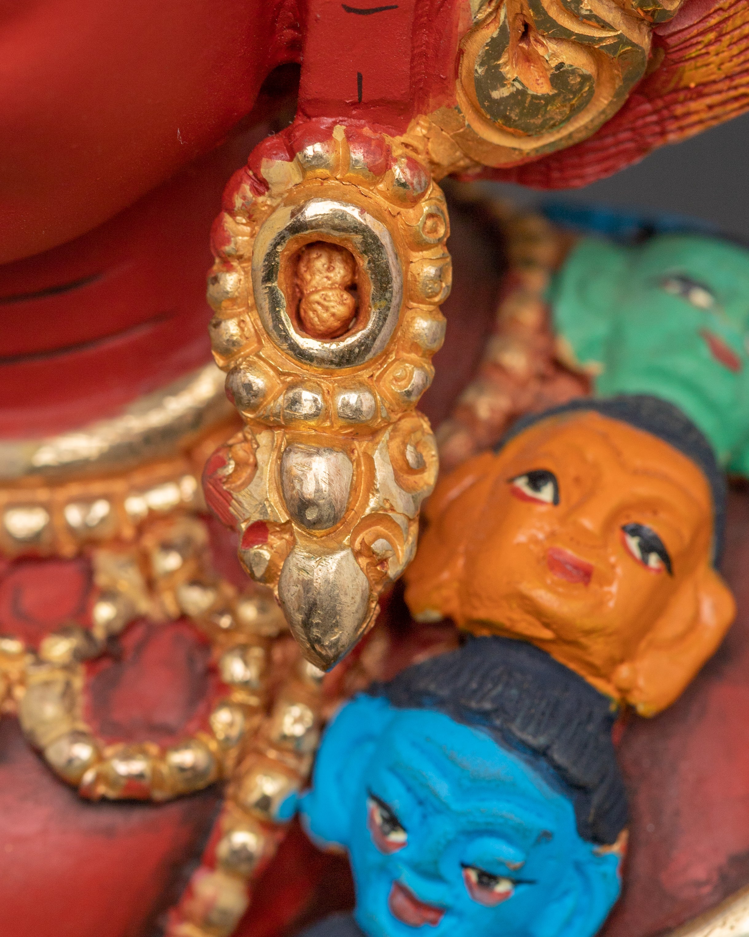 Dakini Vajravarahi Golden Statue | Goddess of Transformation