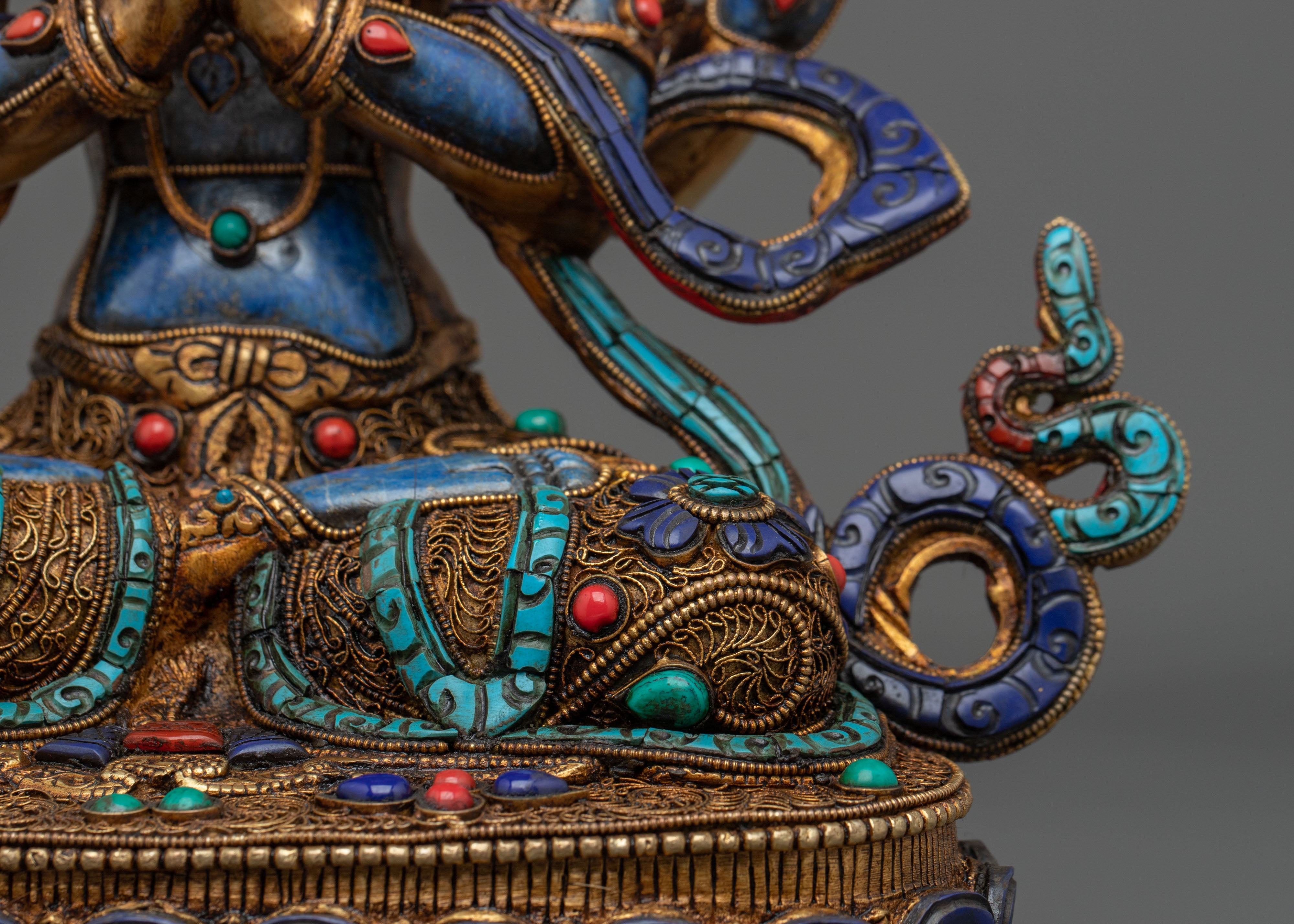 Four-Armed Chenrezig Sculpture | Divine Serenity