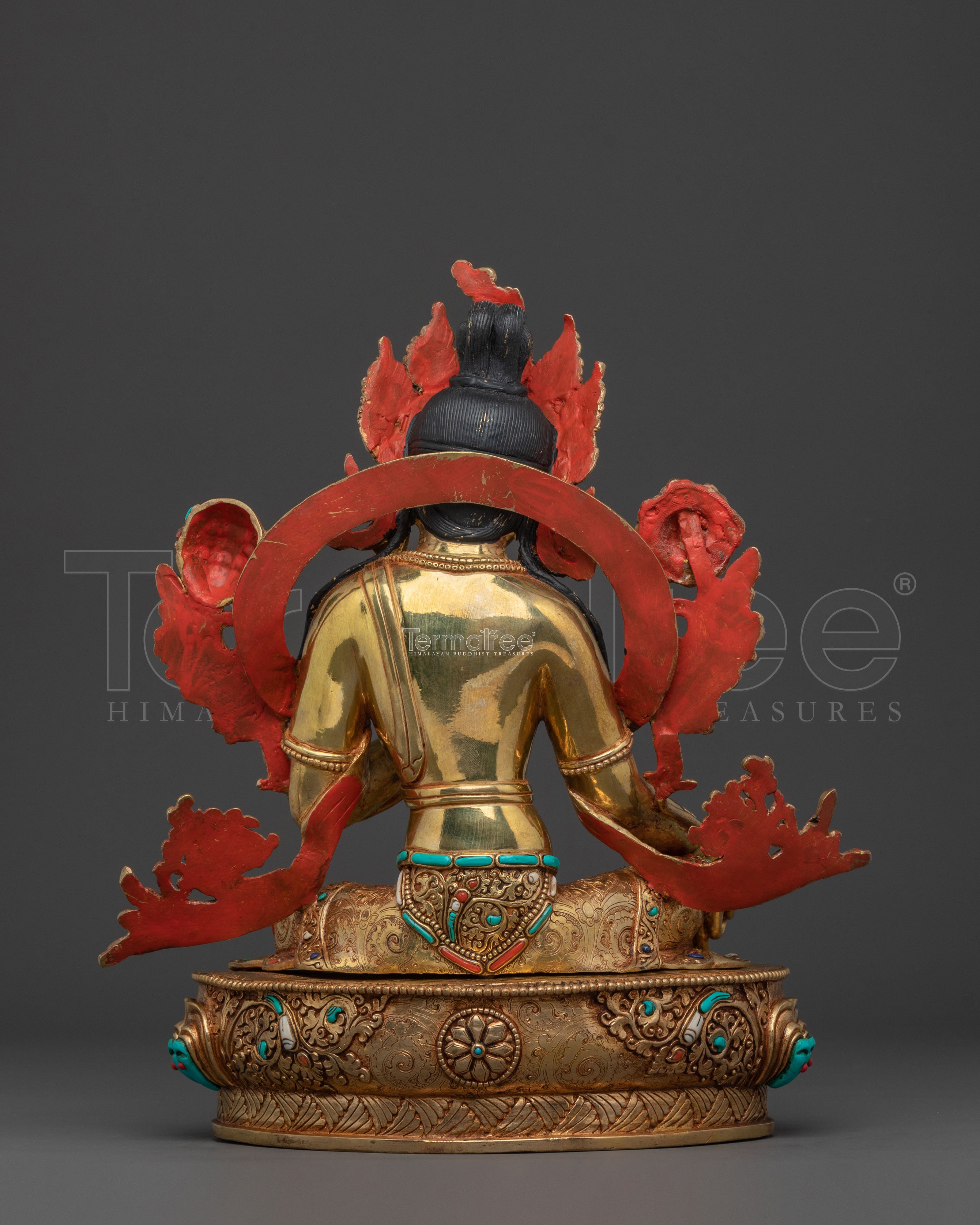 Green Tara Himalayan Buddhist Statue
