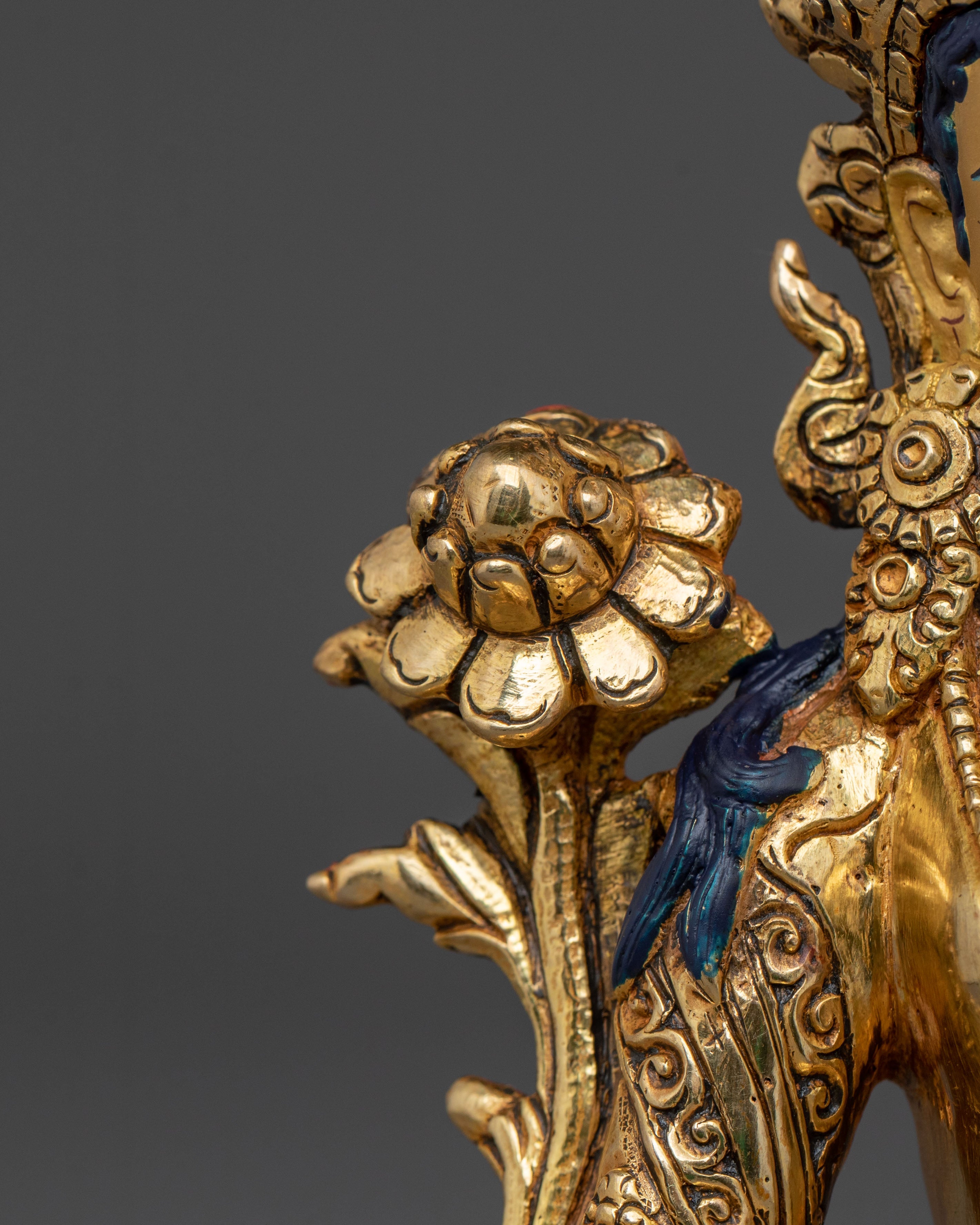 Handcrafted White Tara Sacred Sculpture | Compassion Deity of Long Life