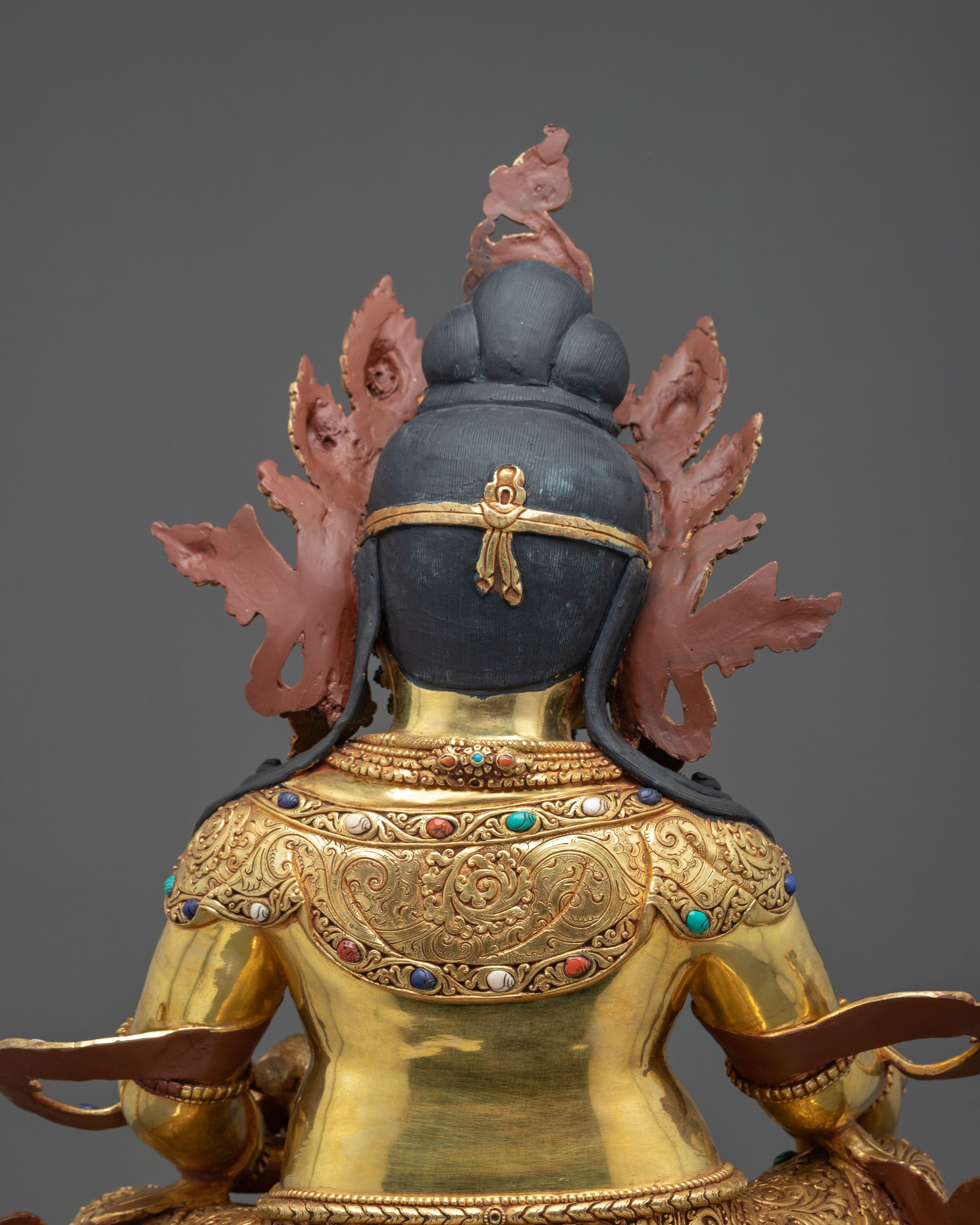 Dzambhala Sculpture | Sacred Buddhist Deity Figurine