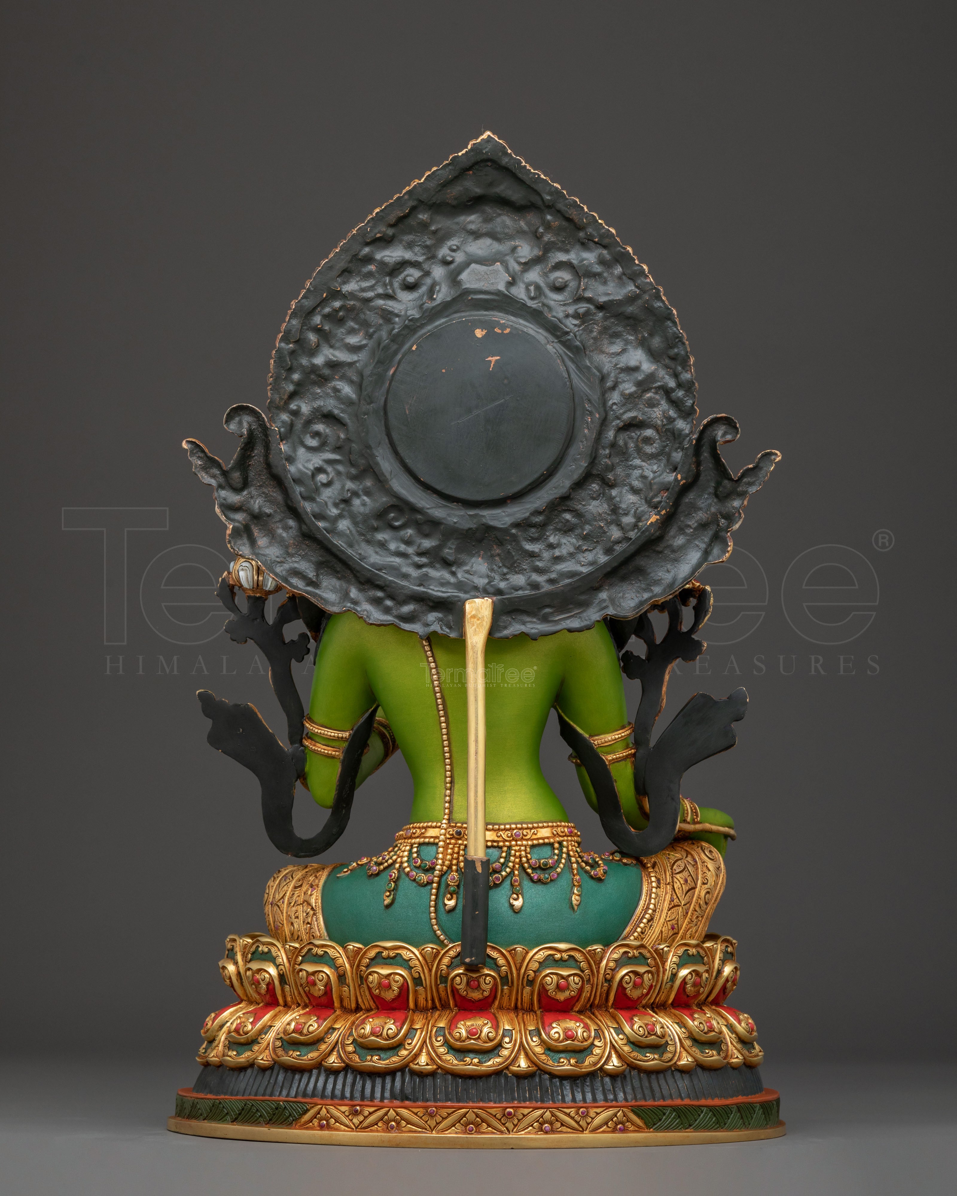 Green Tara Sculpture: Swift Protection
