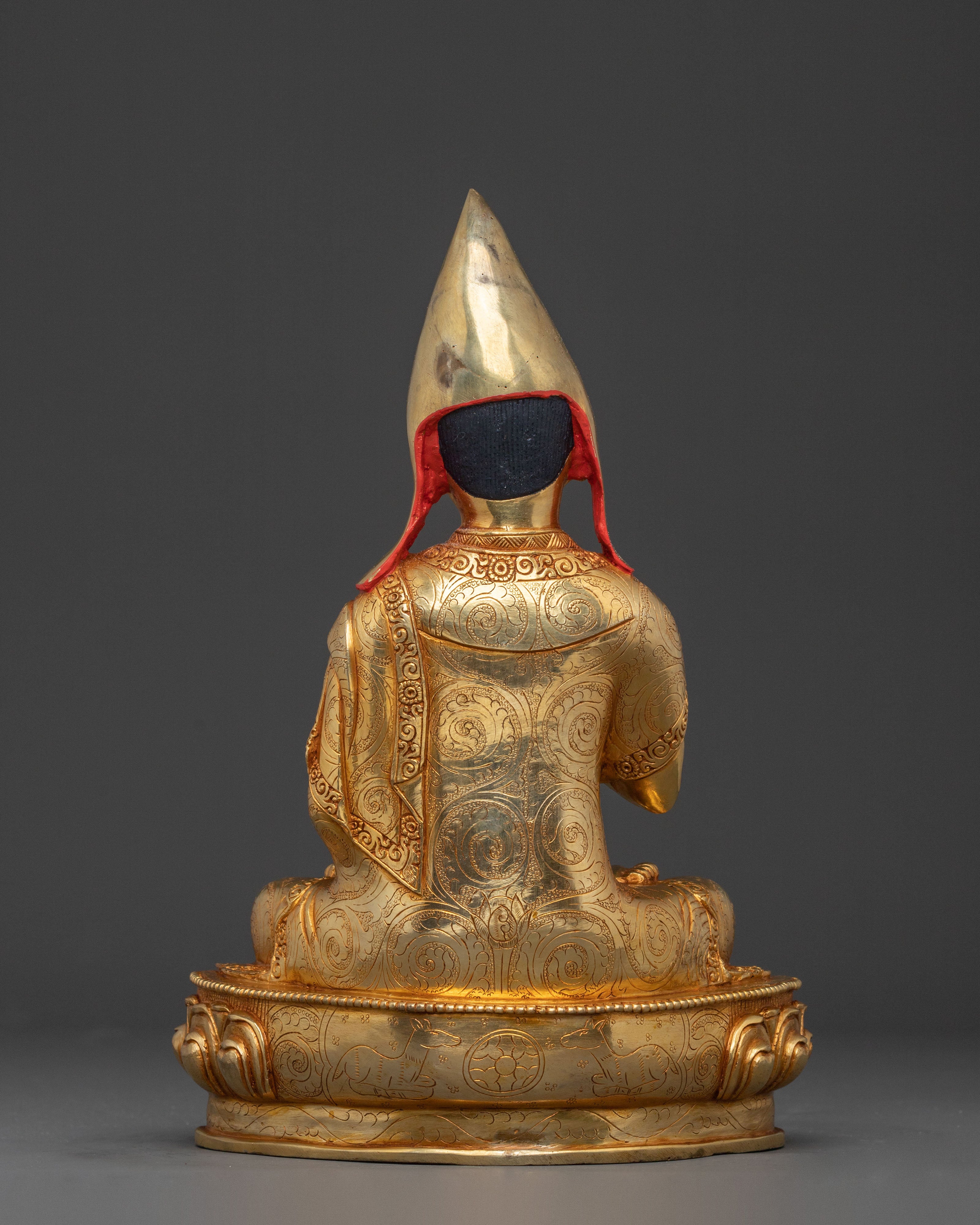 Tsongkhapa Statue with Disciples | Buddhist Master