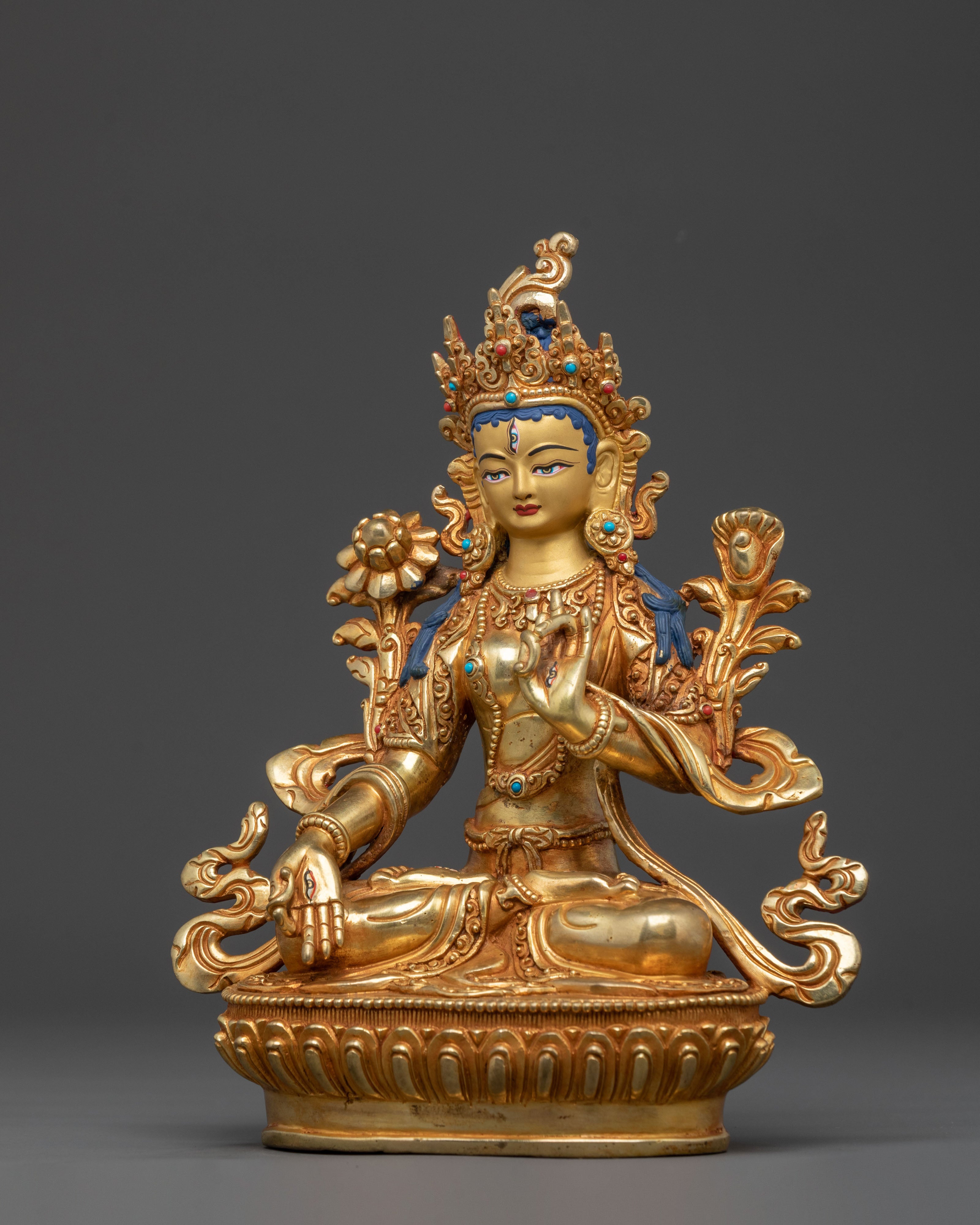 White Tara Divine Figure | Long Life Deity