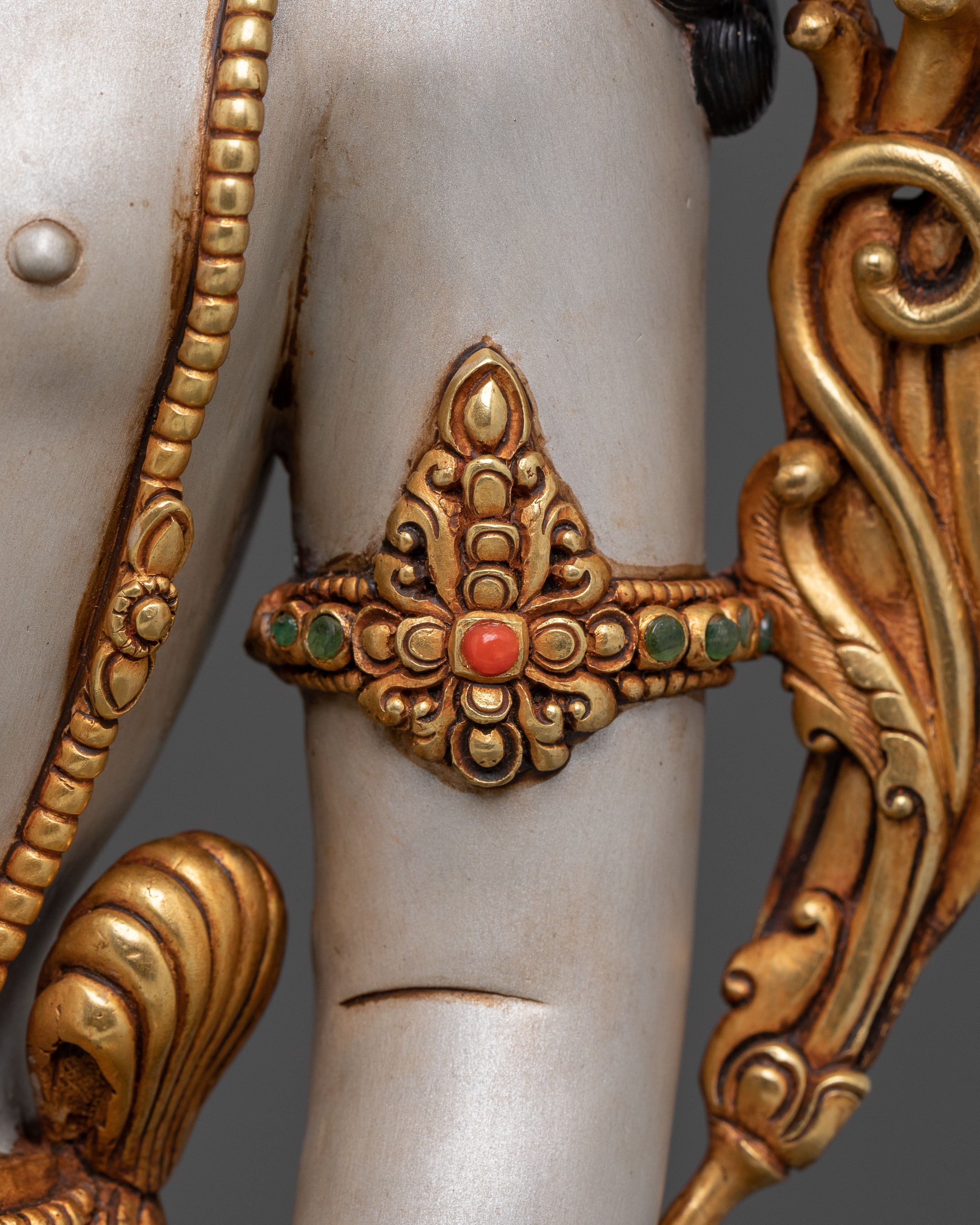 Lokeshwor Bodhisattva Sculpture | Meditation Altar Decor