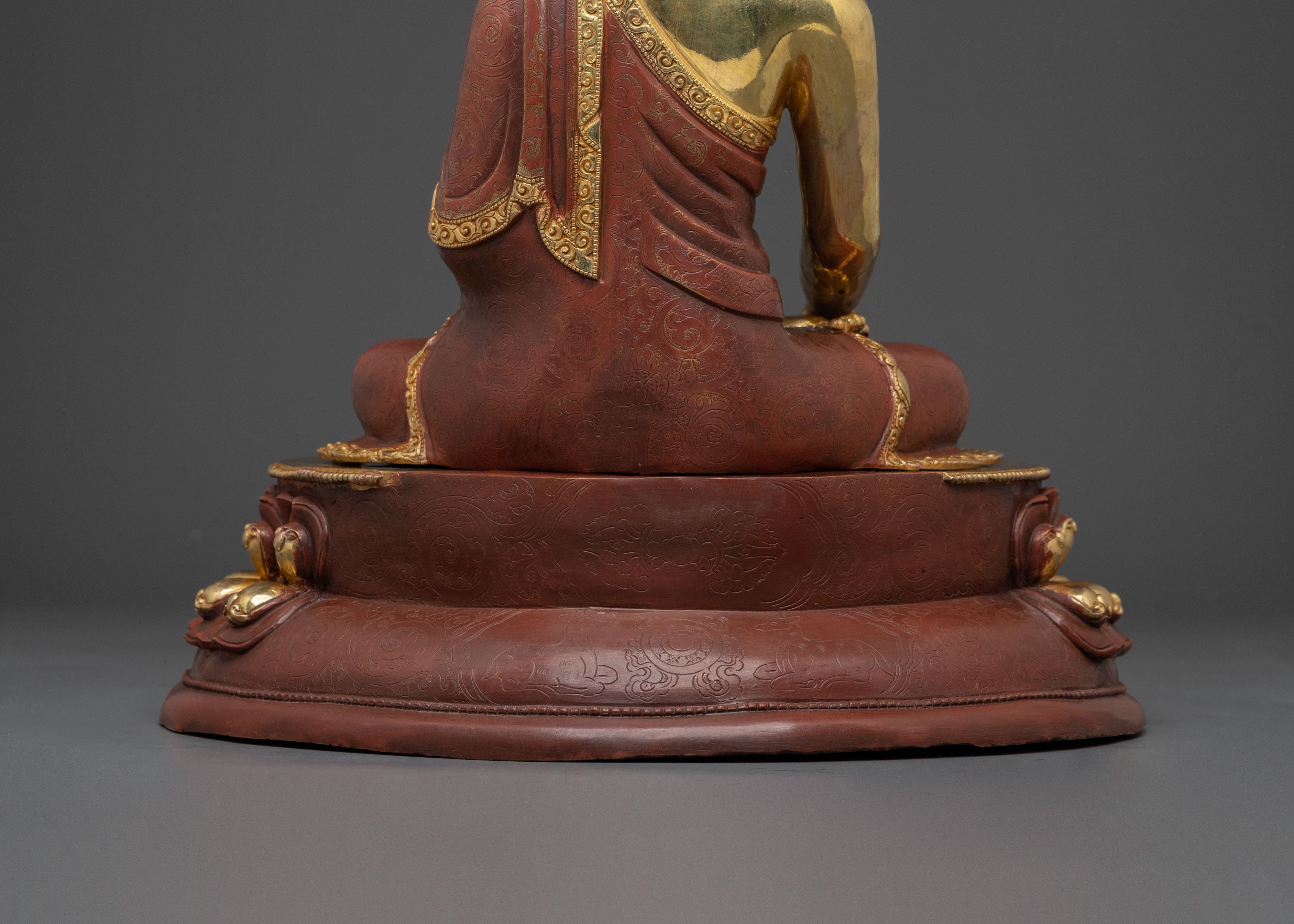 buddha of enlightenment shakyamuni sculpture