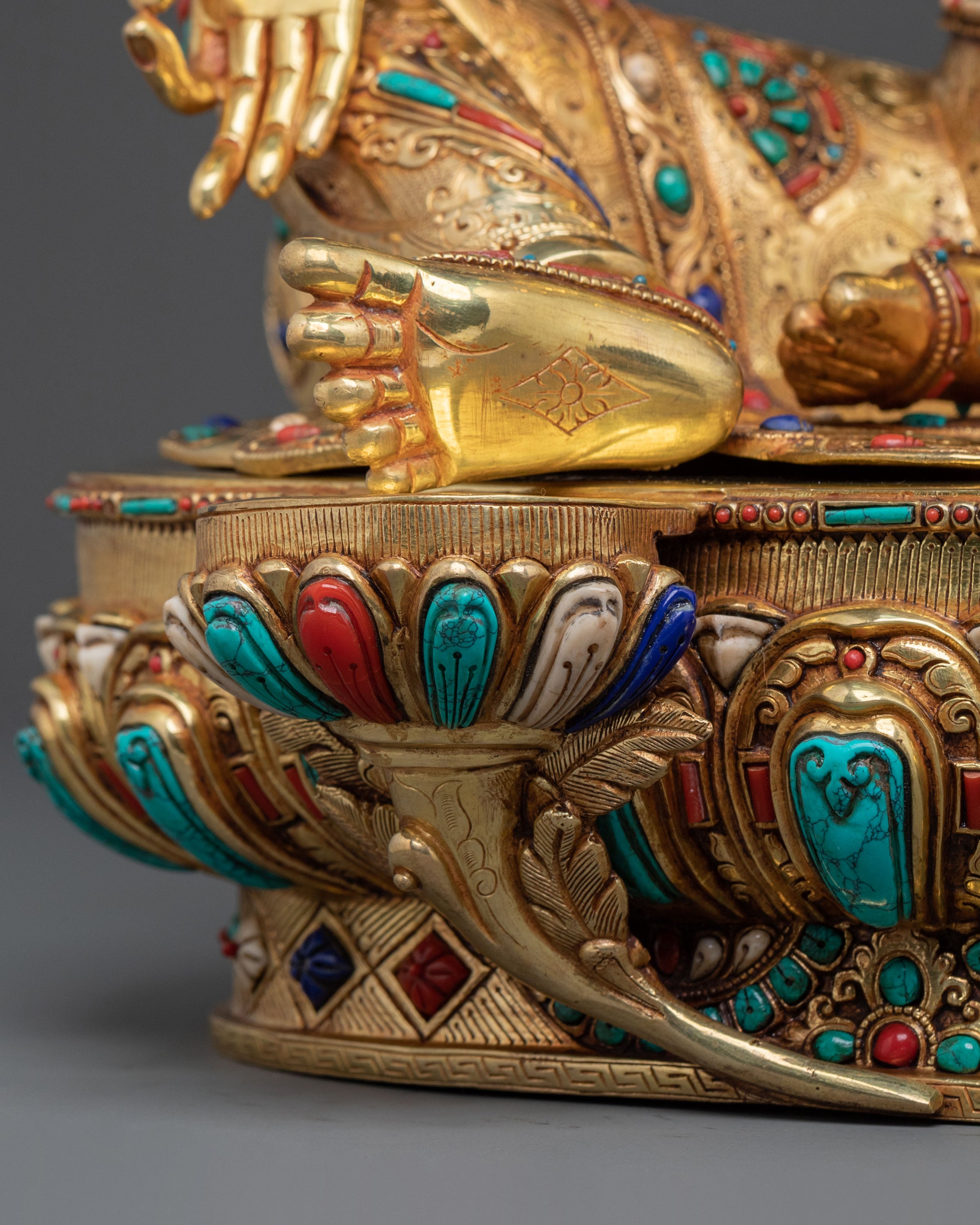 Green Tara Sculpture | Goddess of Protection