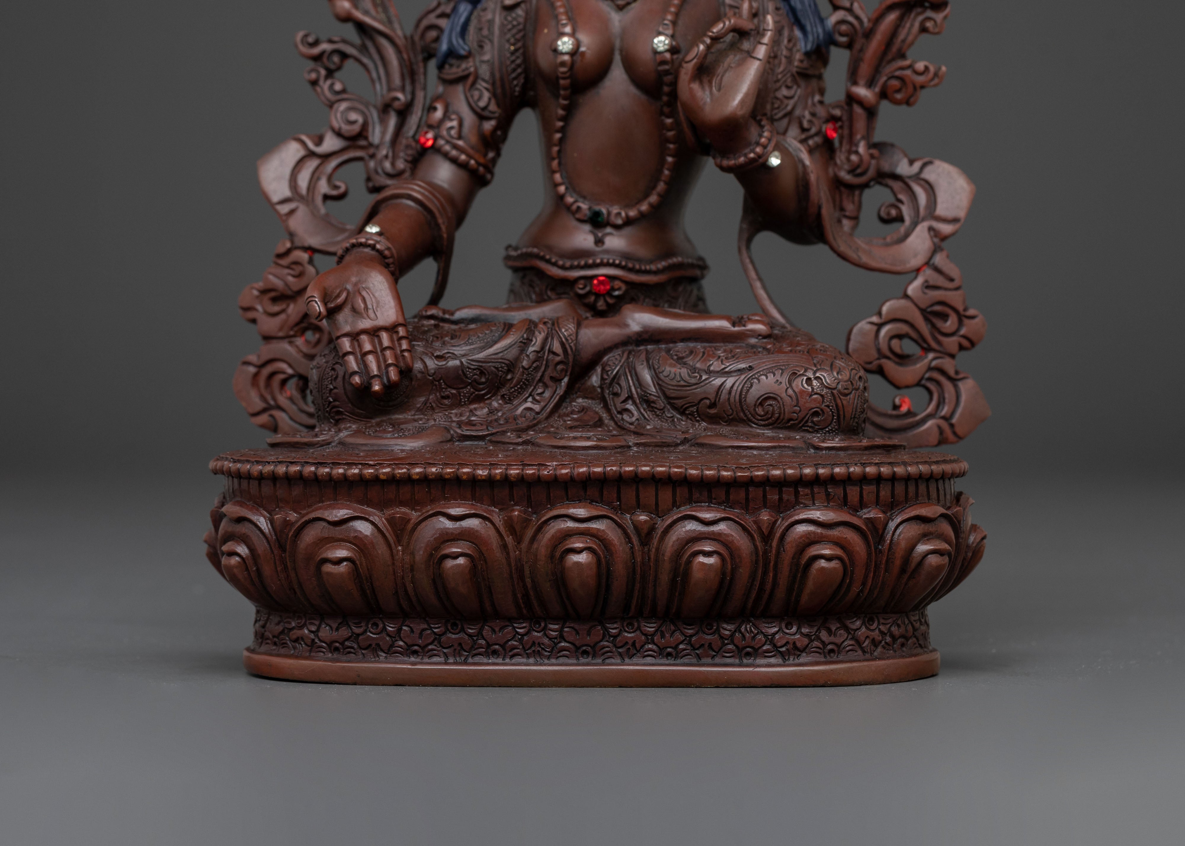 Long Life Figurine of White Tara | Goddess of Compassion