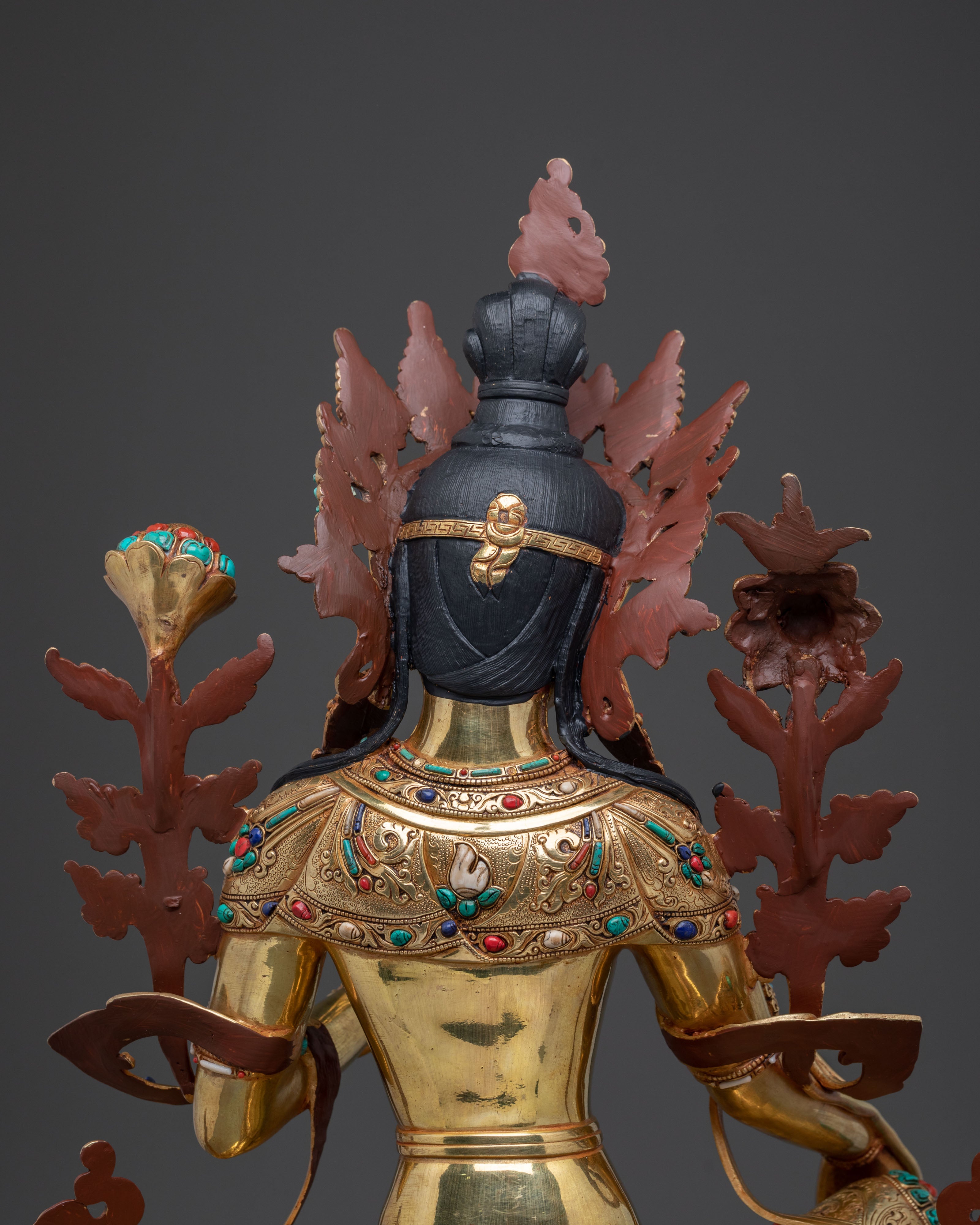 Green Tara Sculpture | Goddess of Protection