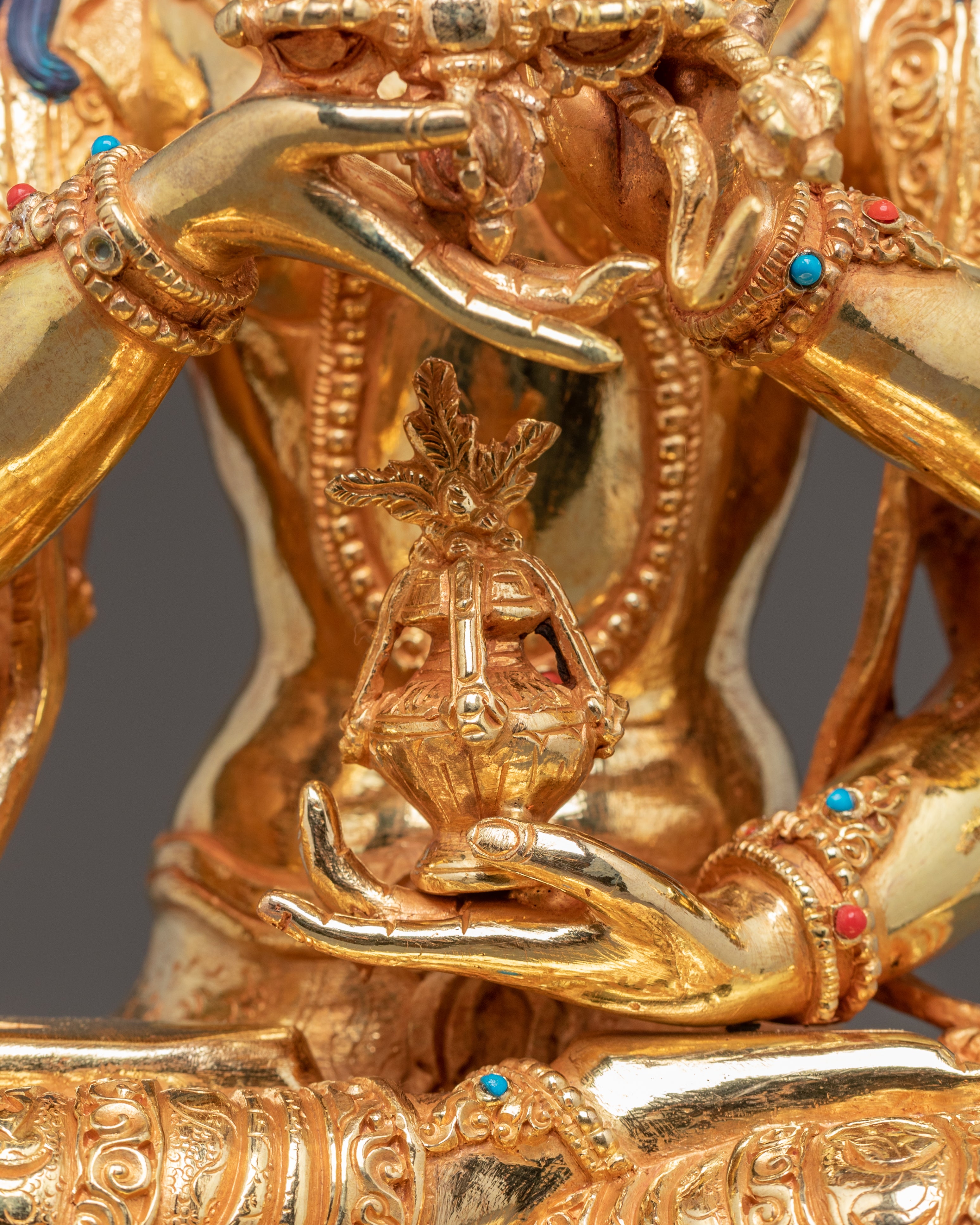 Statue of Victorious One: Ushnishavijaya Namgyalma