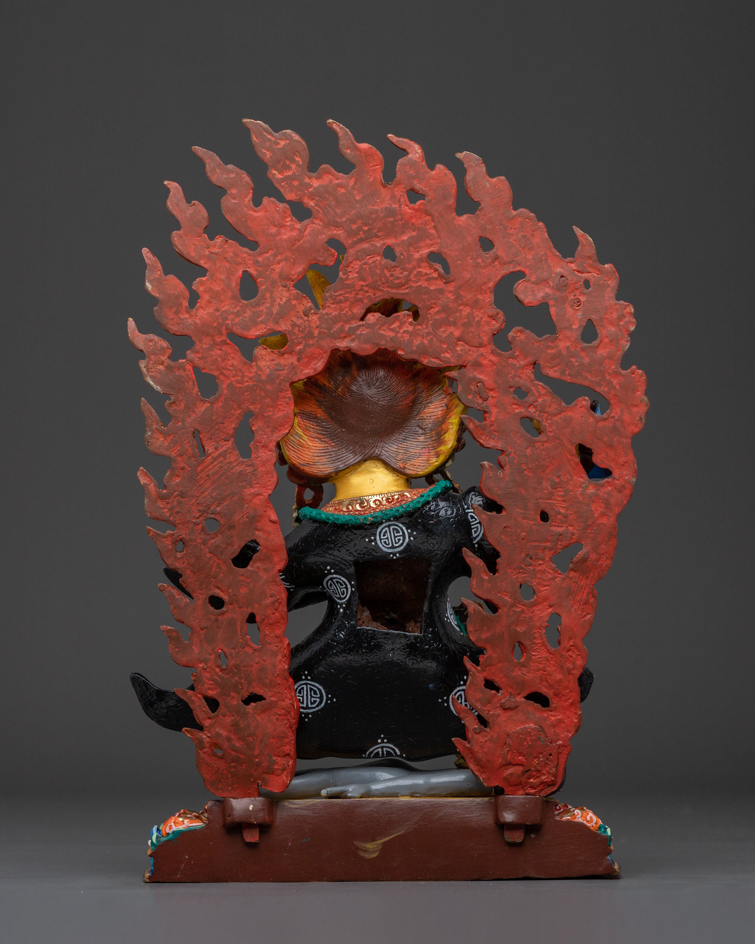 Sacred Mahakala Bernakchen Sculpture