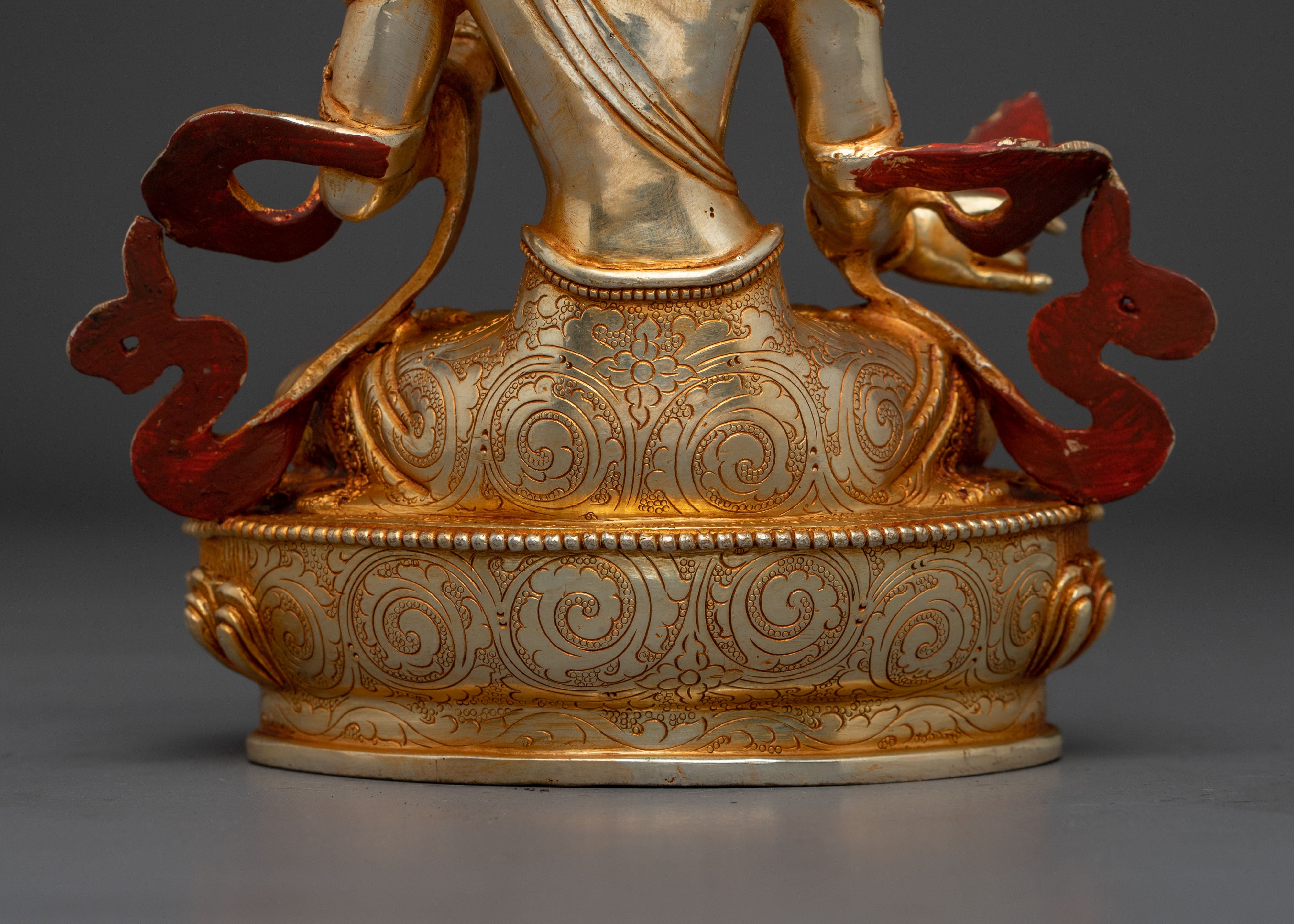 Dukar Statue | 24K Gold Gilded Buddhist Goddess