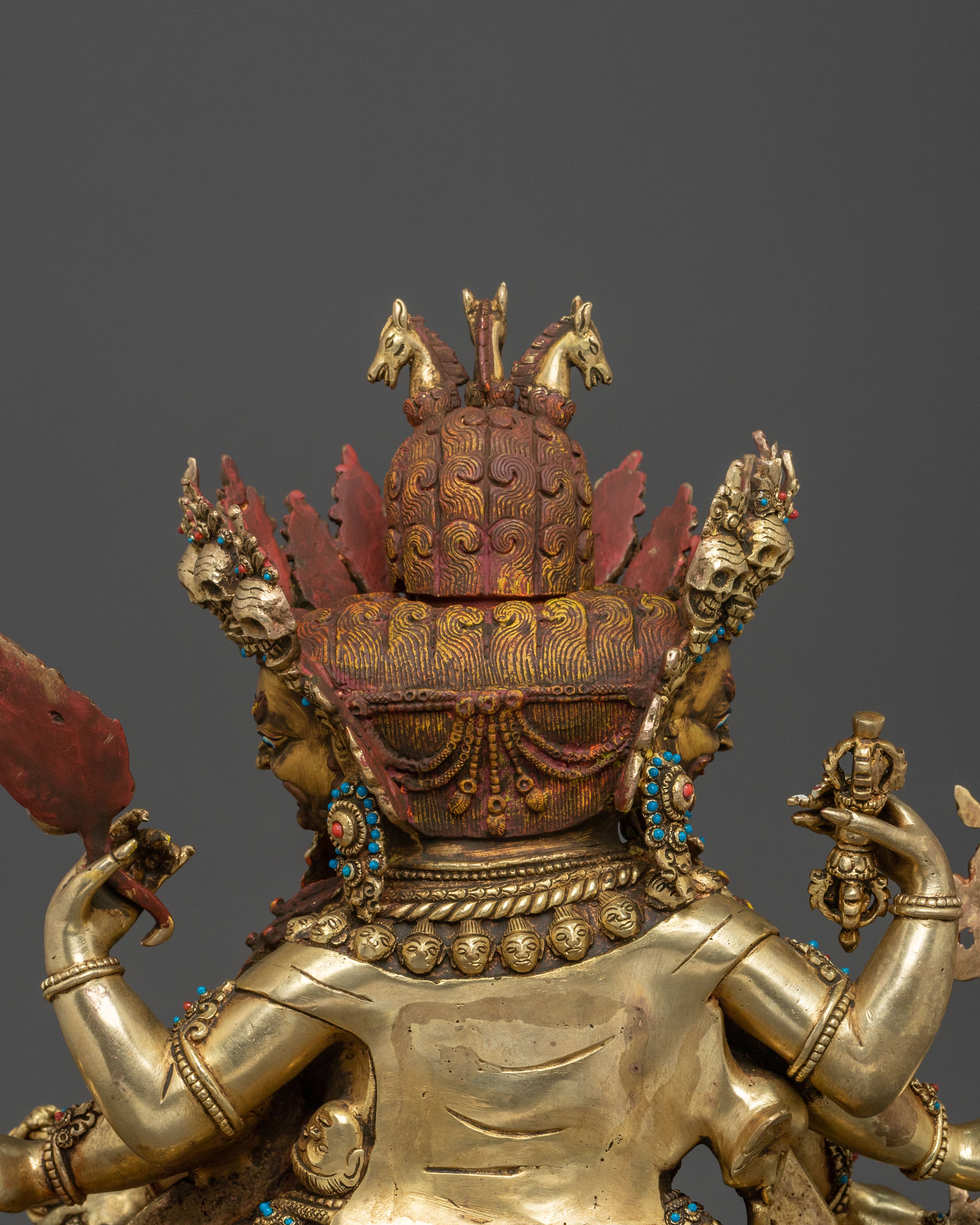 Hayagriva Wrathful Protector Statue for Rituals