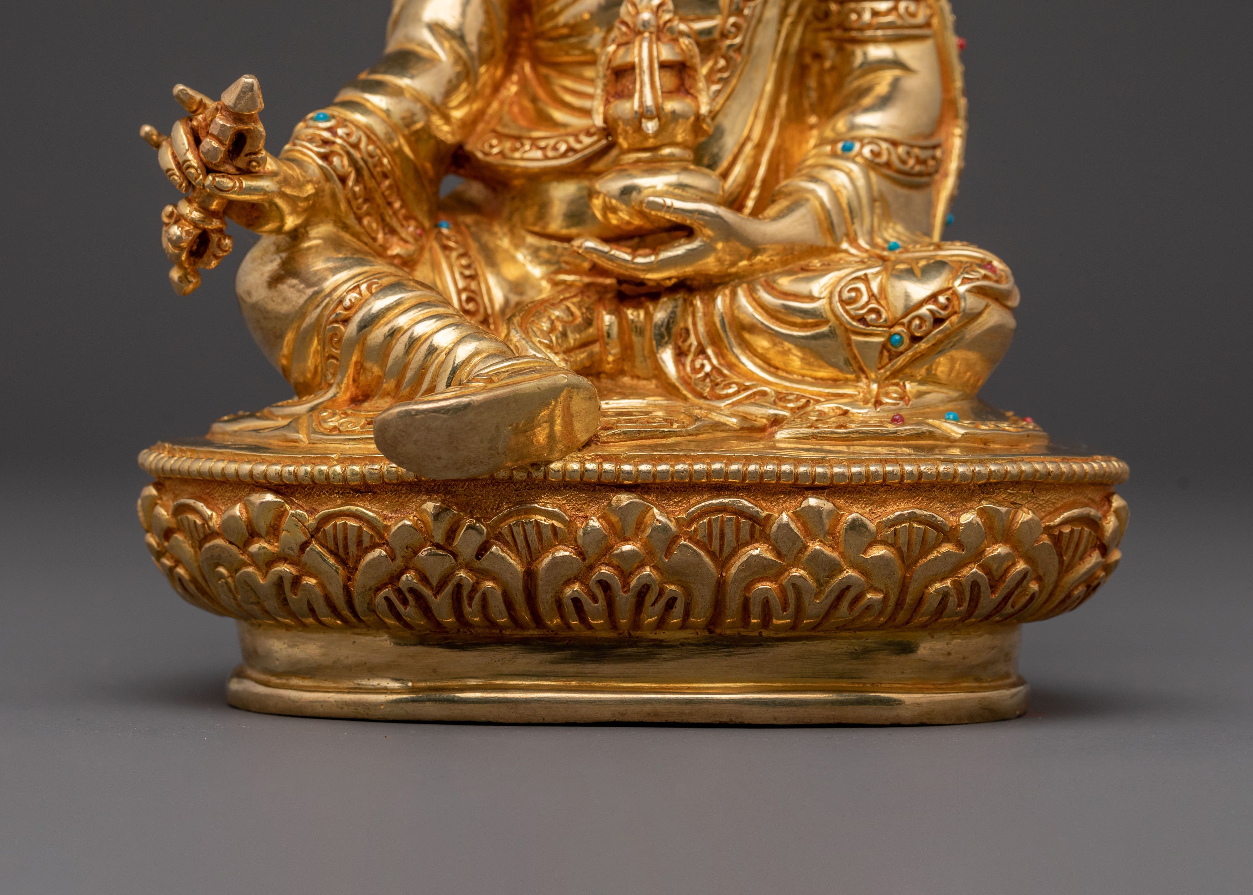 Guru Rinpoche Sacred Statue | Meditation Altar Decor