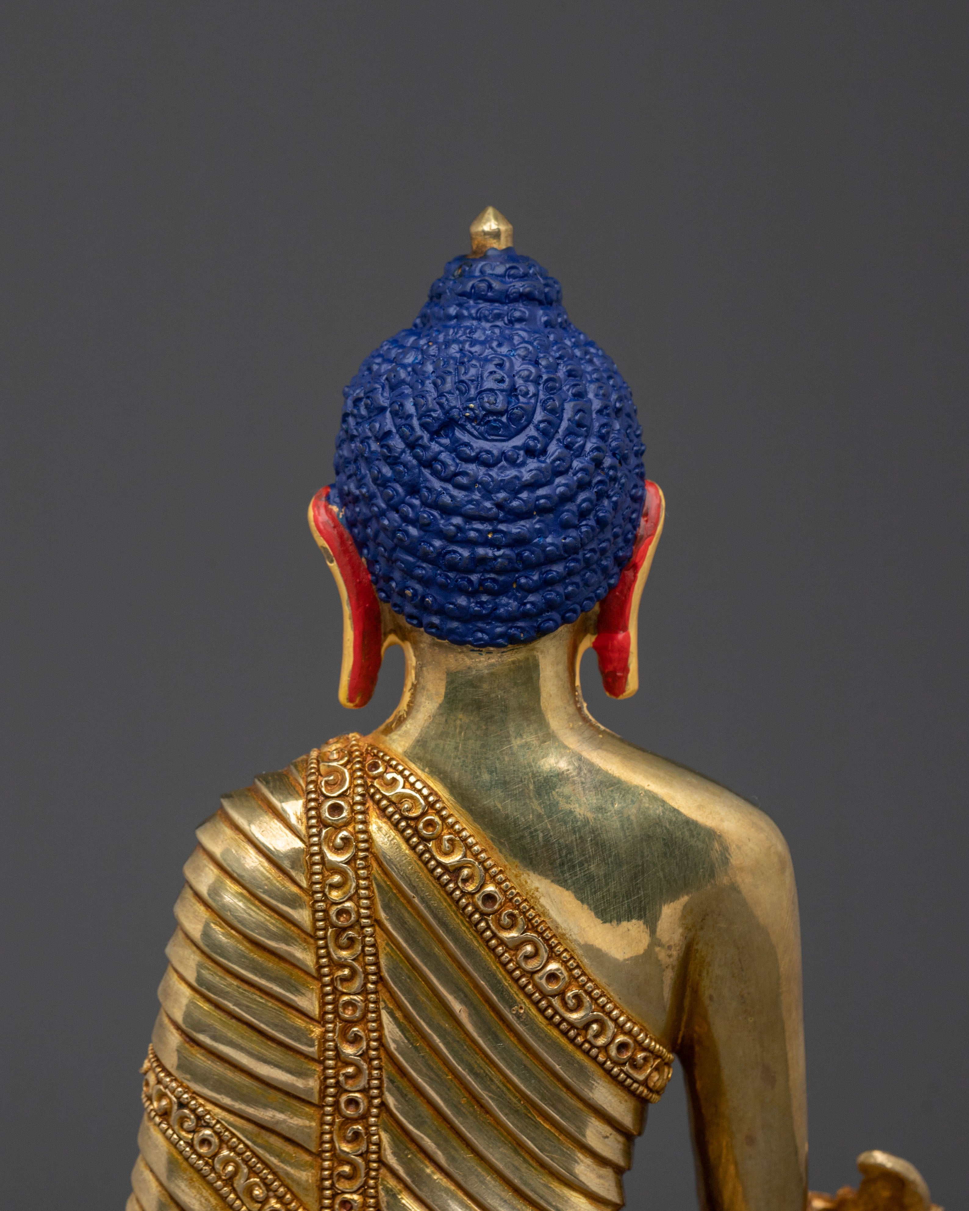 Tibetan Statue of Medicine Buddha | Buddha of Healing & Compassion
