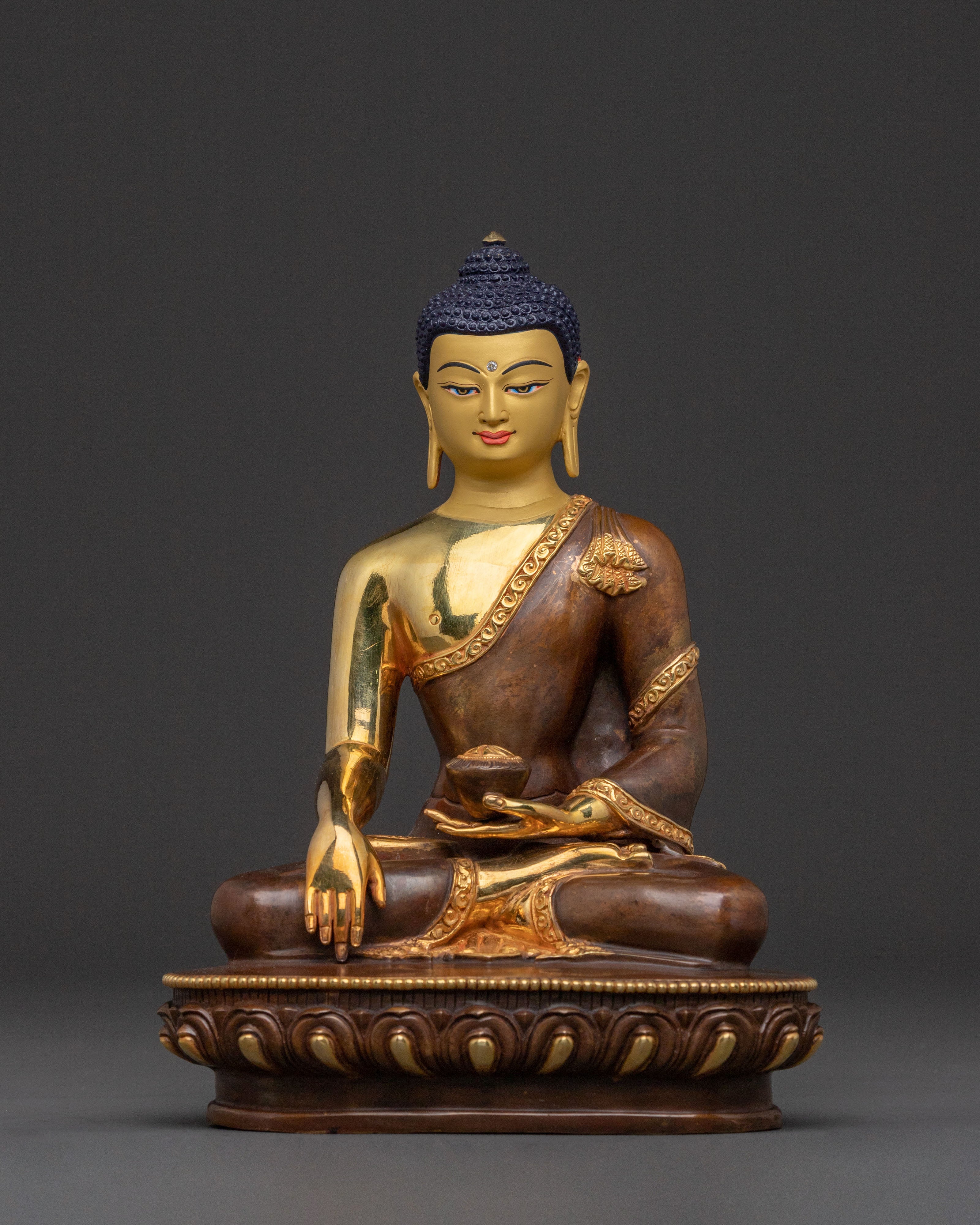 Enlightened Shakyamuni Buddha Ritual Statue for Altars
