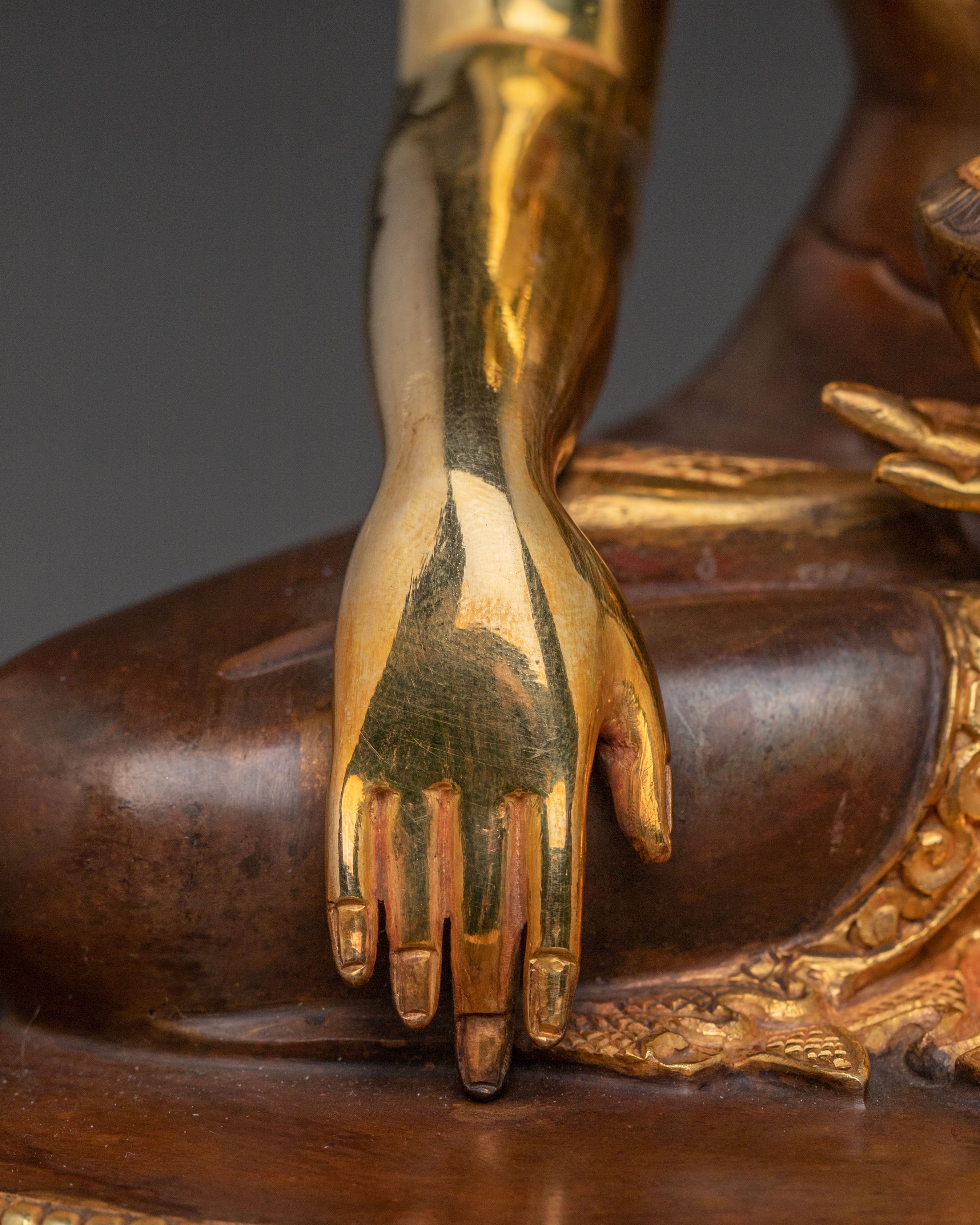 Enlightened Shakyamuni Buddha Ritual Statue for Altars