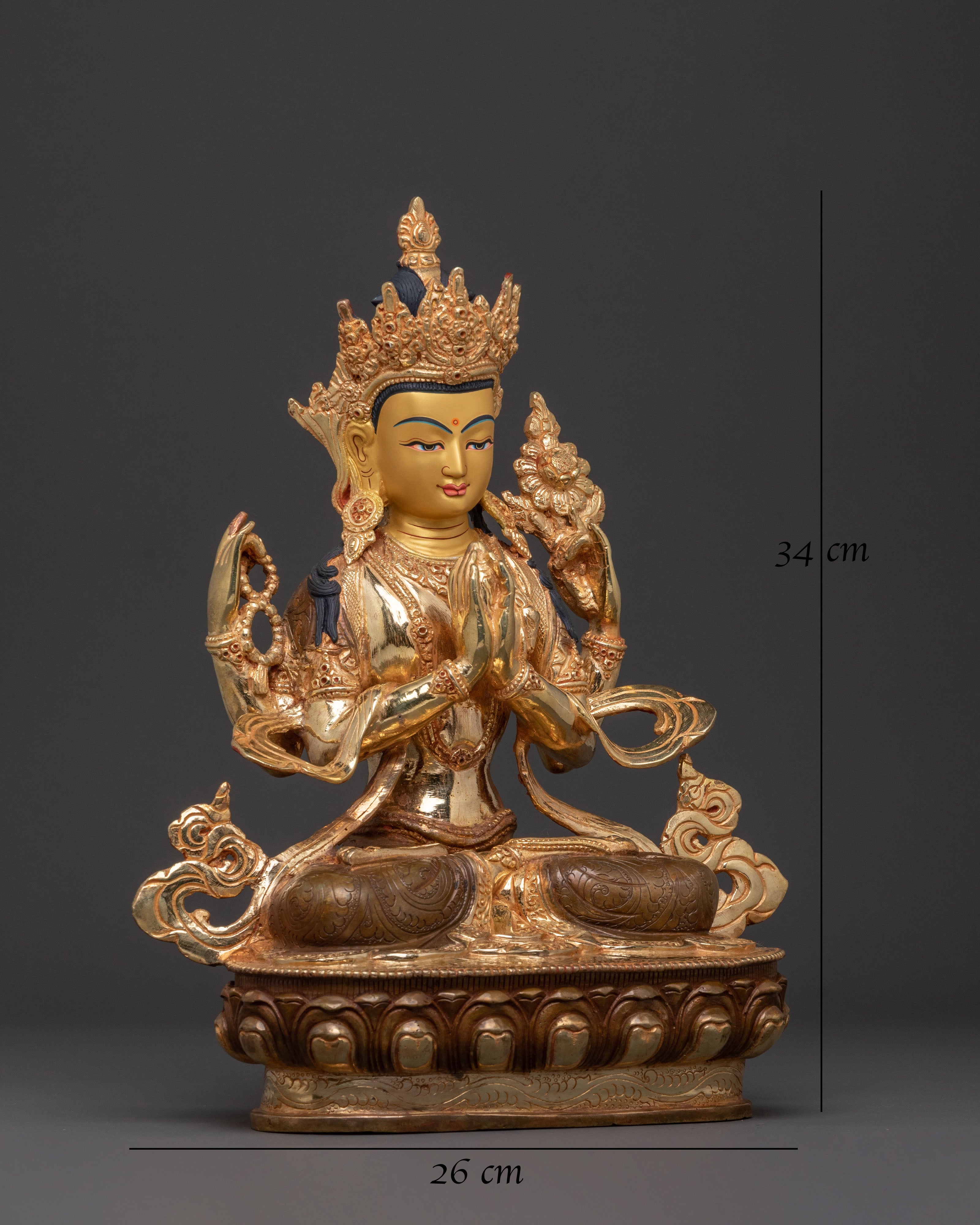 Chenrezig: Four-Armed Embodiment of Compassion