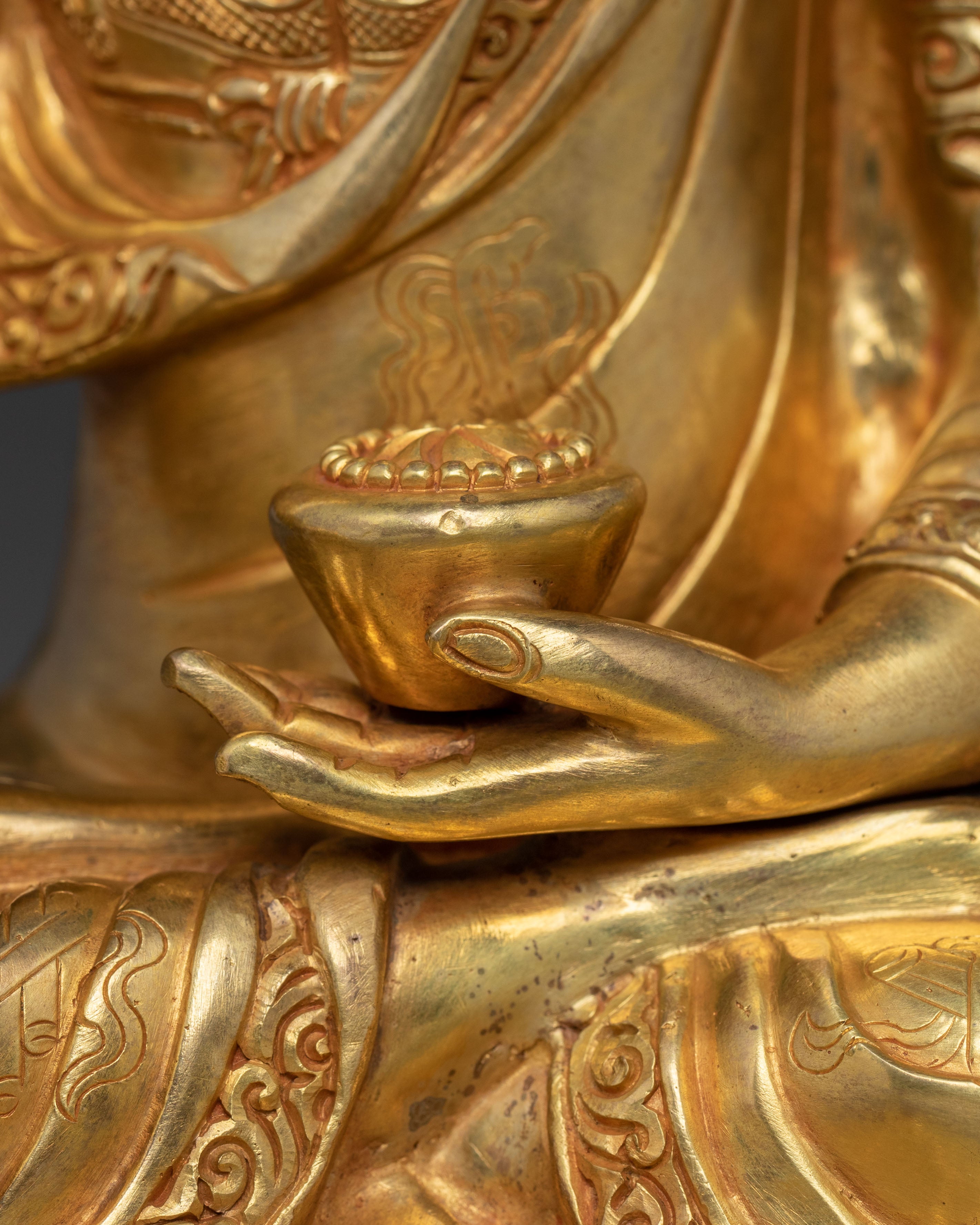 Handmade Shakyamuni Buddha Spiritual Figurine