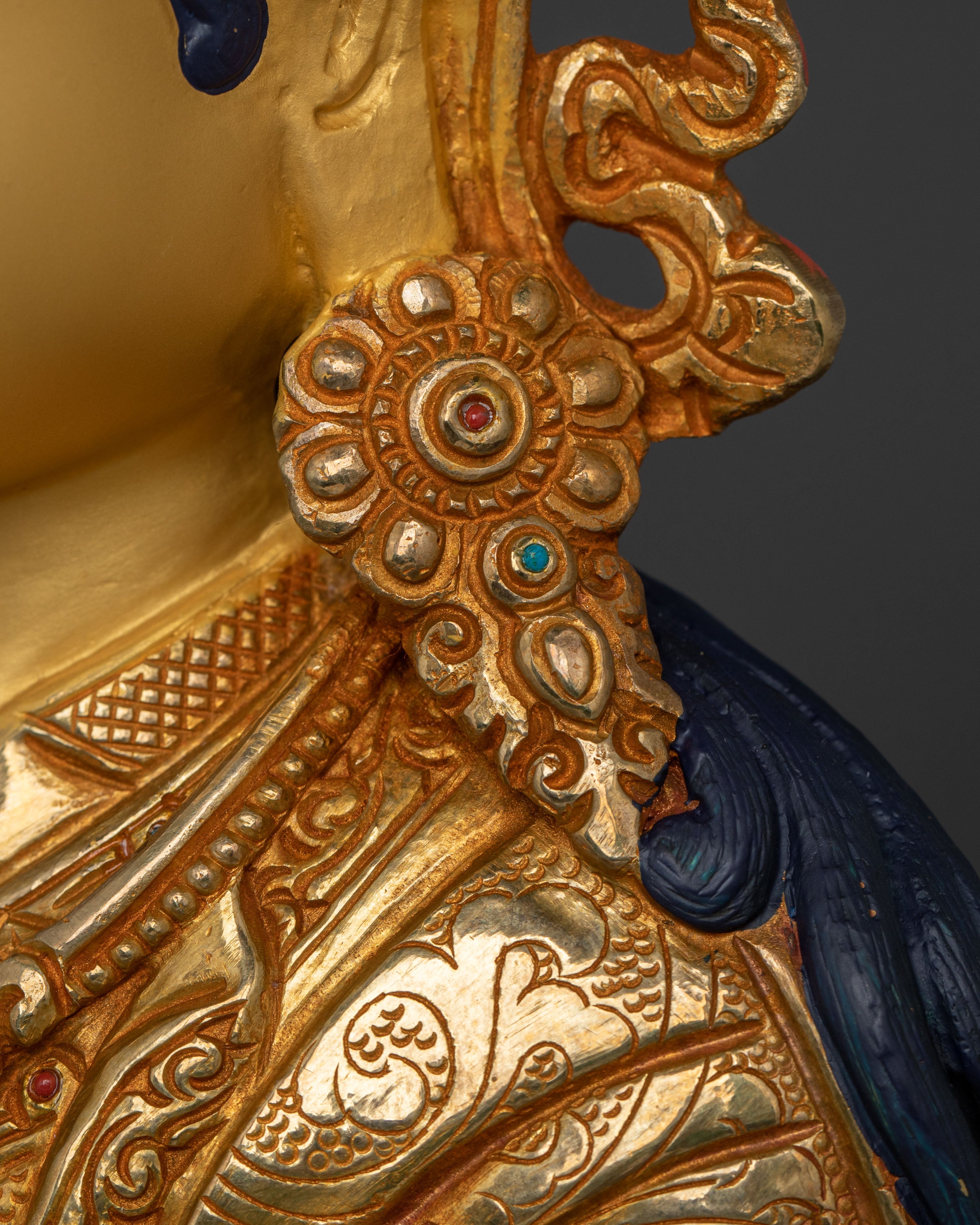 Spiritual Teacher Guru Rinpoche Sculpture | Founder of Tibetan Buddhism