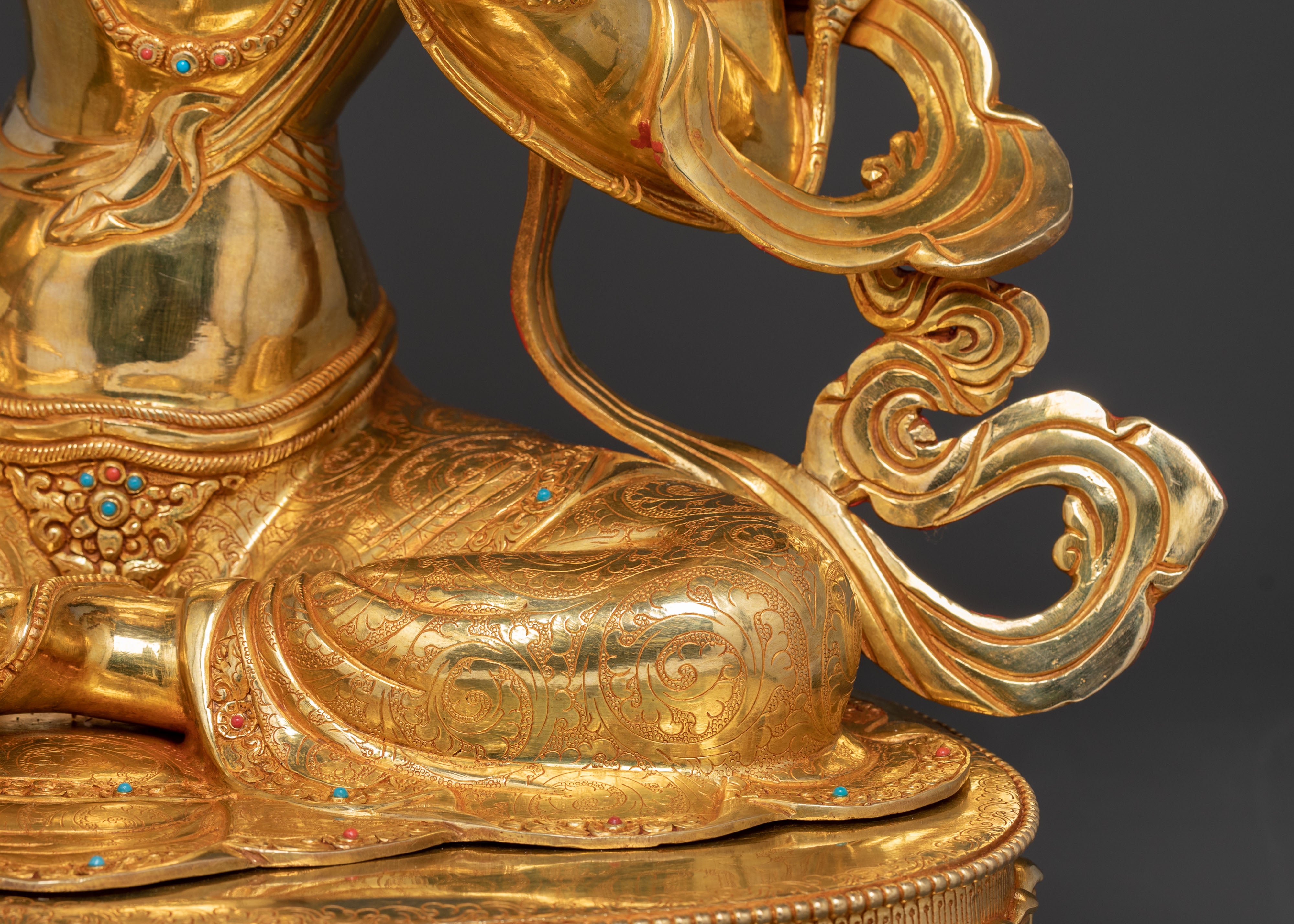 Guardian Green Tara Statue | Handcrafted Elegance