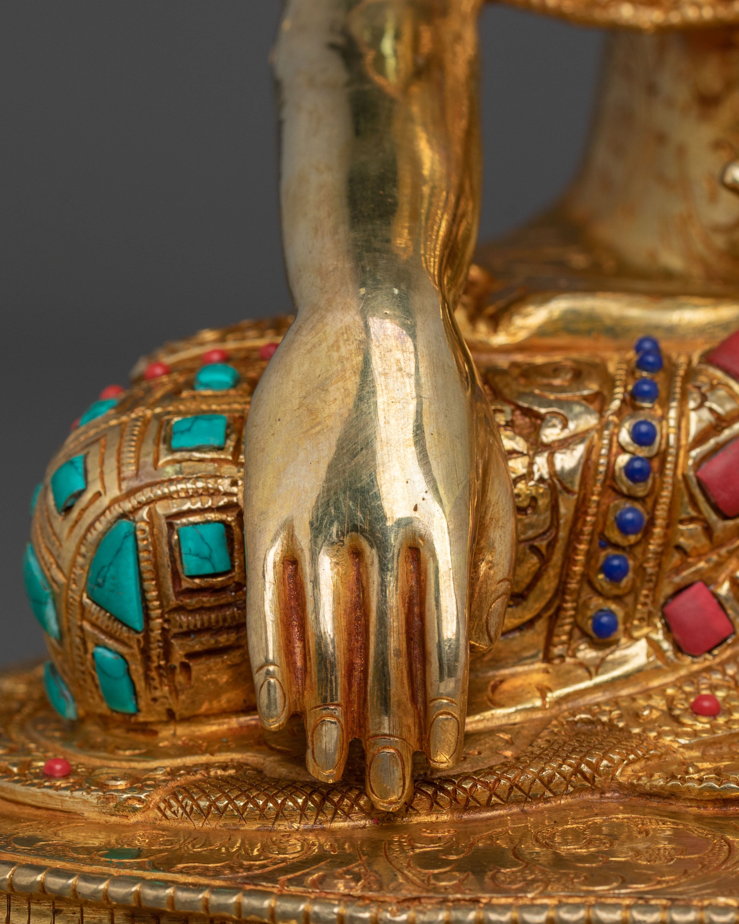 Divine Three Buddha Statue Set | Handcrafted Nepal Artistry