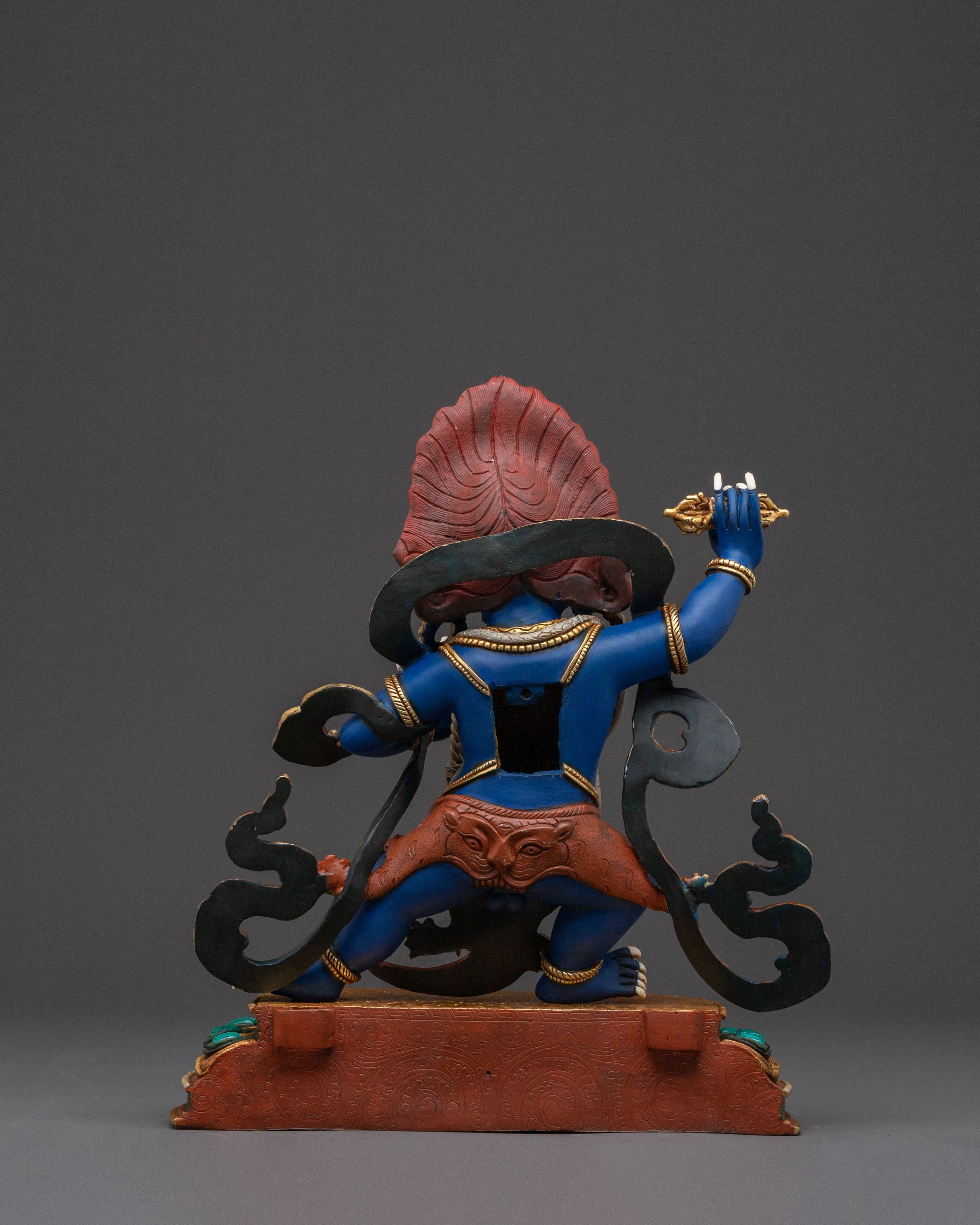 Vajrapani Statue for Meditation – Handcrafted Copper Art