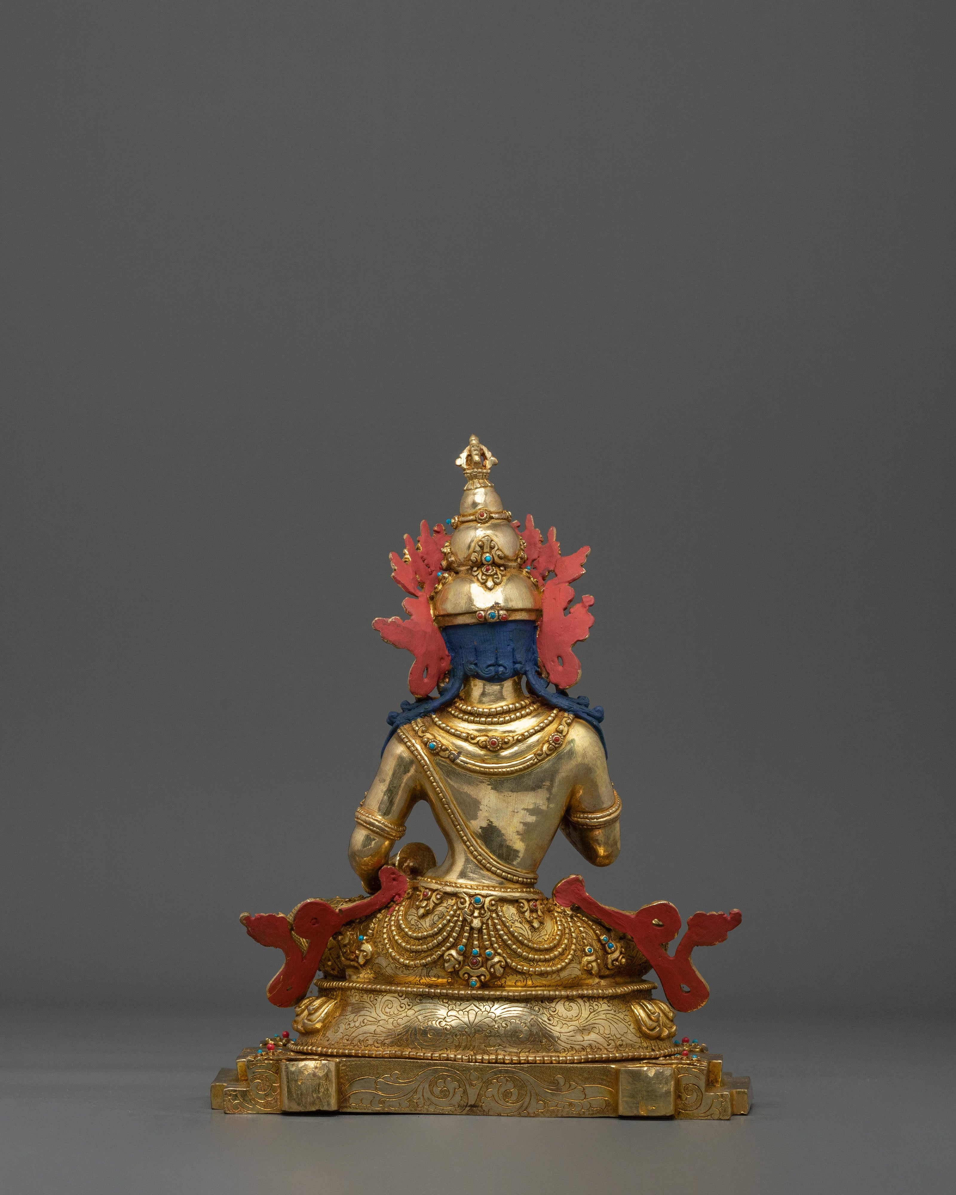 Vajrasattva Handcrafted 24K Gold Gilded Statue