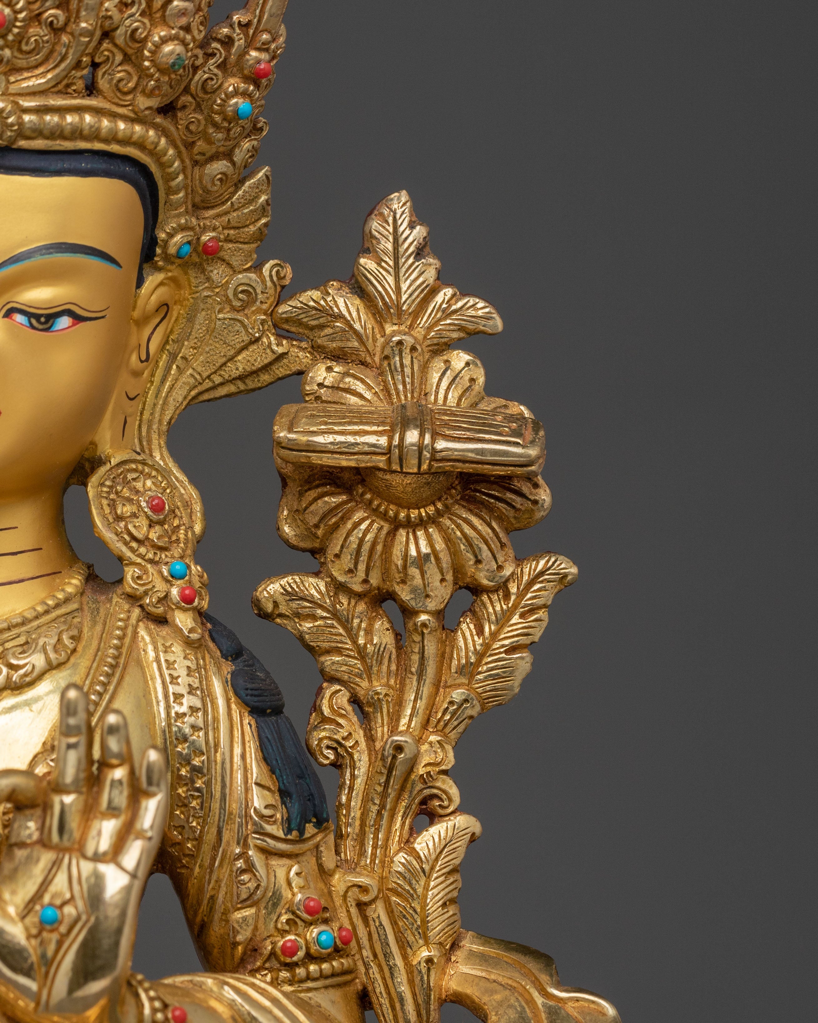 Manjushri Buddhist Sculpture | Symbol of Wisdom