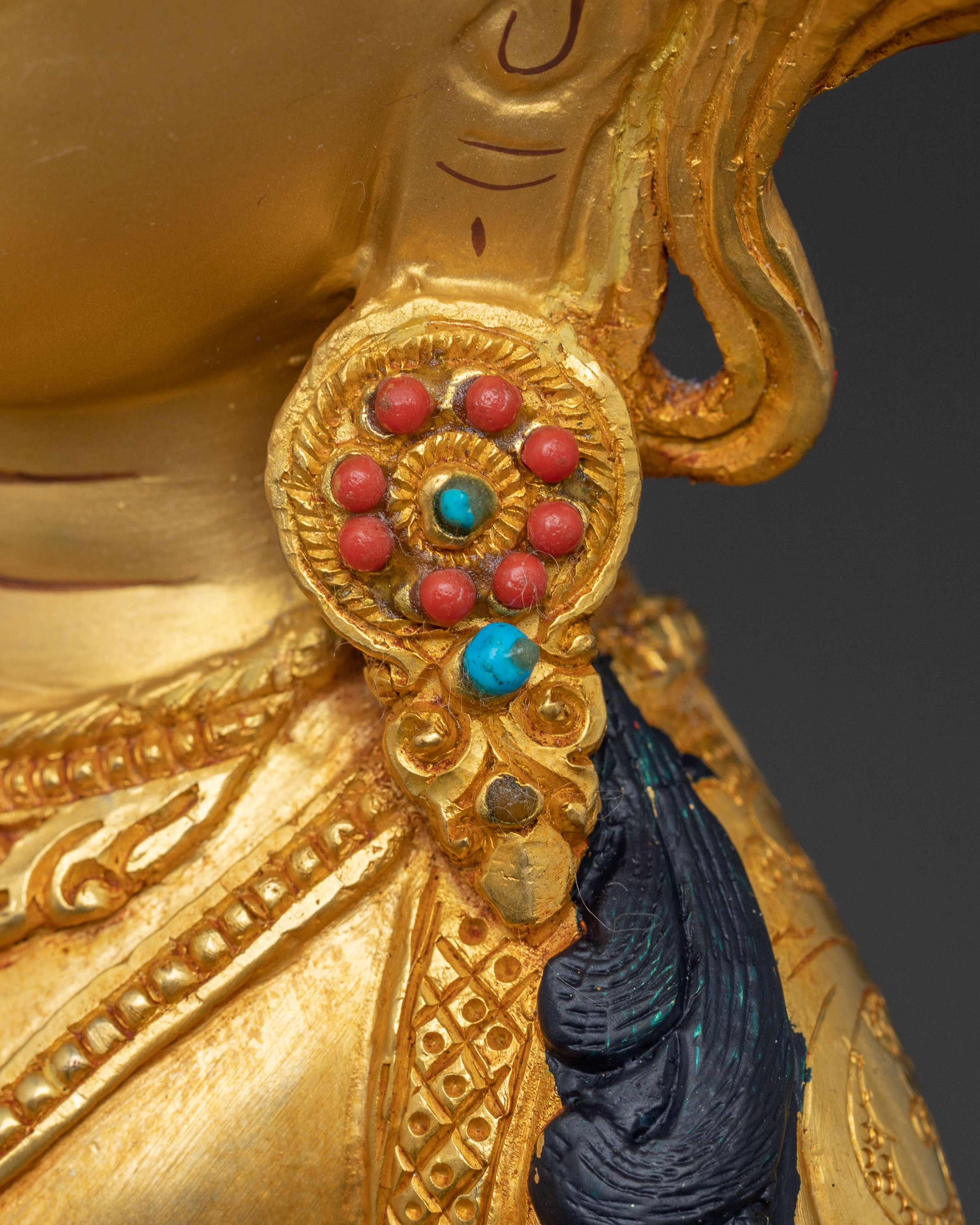 Handmade Statue of Vajrasattva for Altar | Spiritual Purification