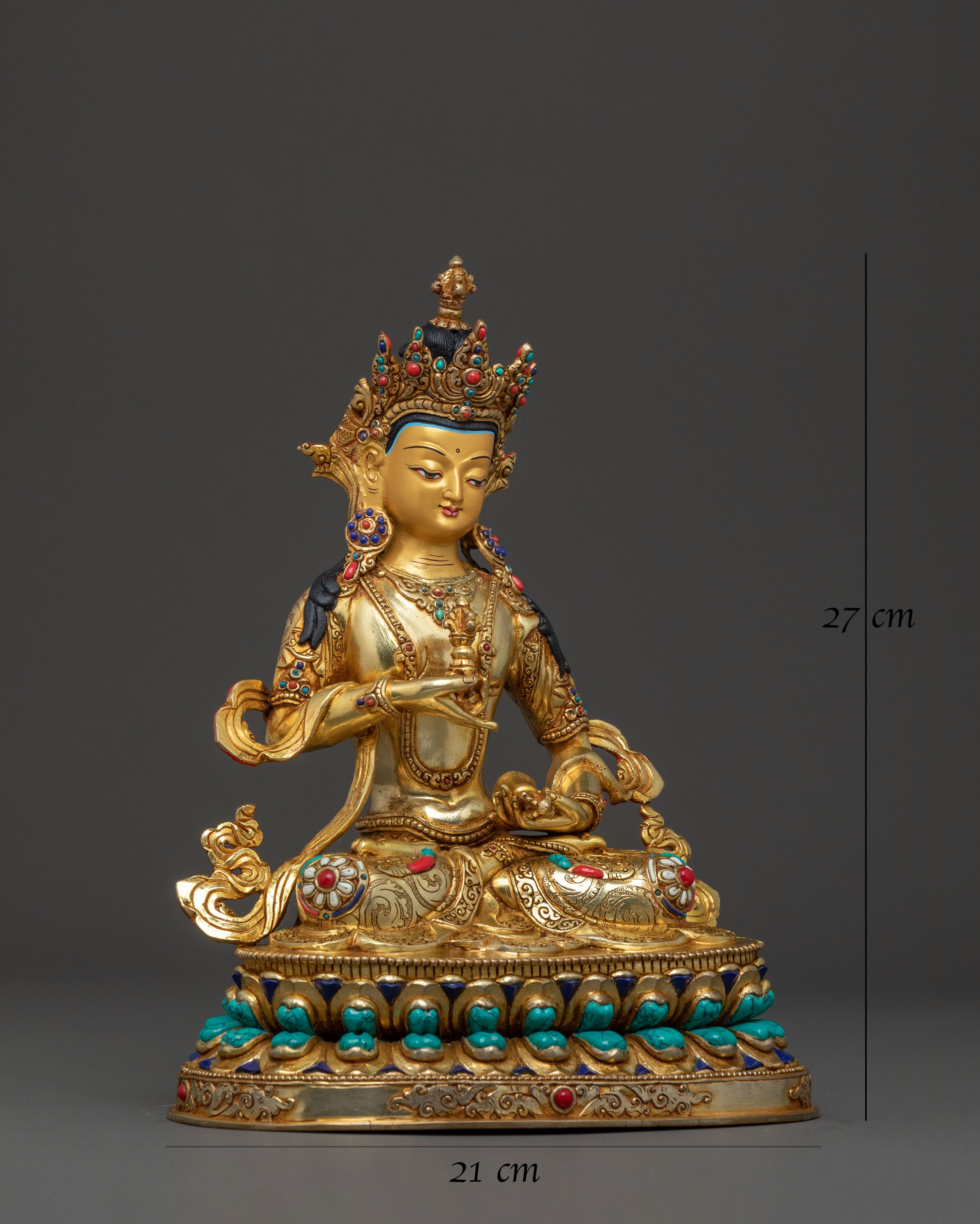 Sacred Vajrasattva Buddha Statue Decor | Home Altar Decor