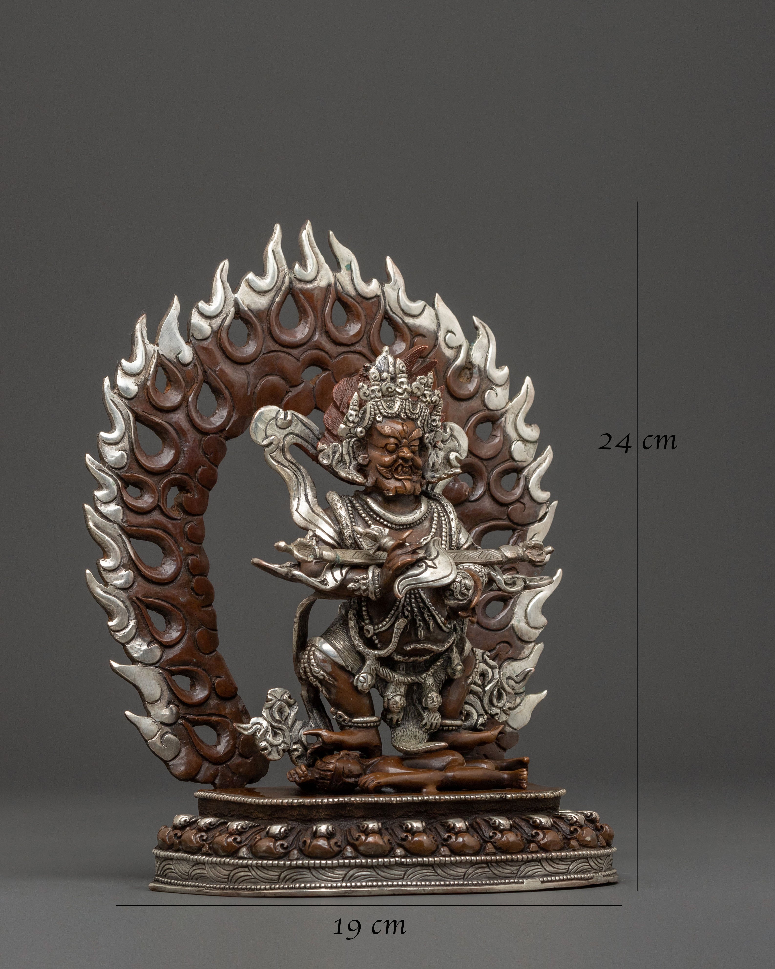 Shakya Mahakala Statue of Protection | Fierce Tibetan Protector