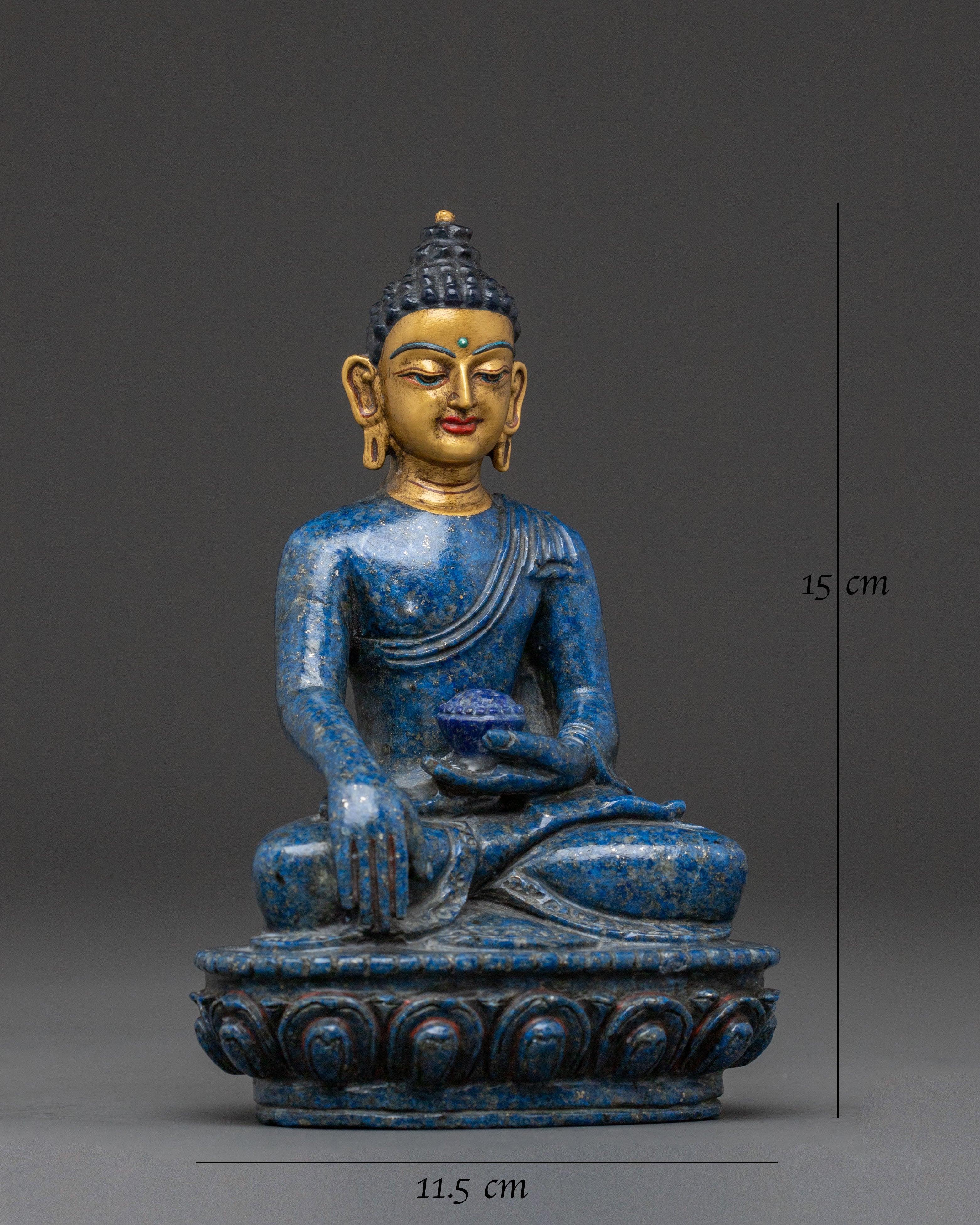 Shakyamuni Buddha Peaceful Statue | Altar Decor