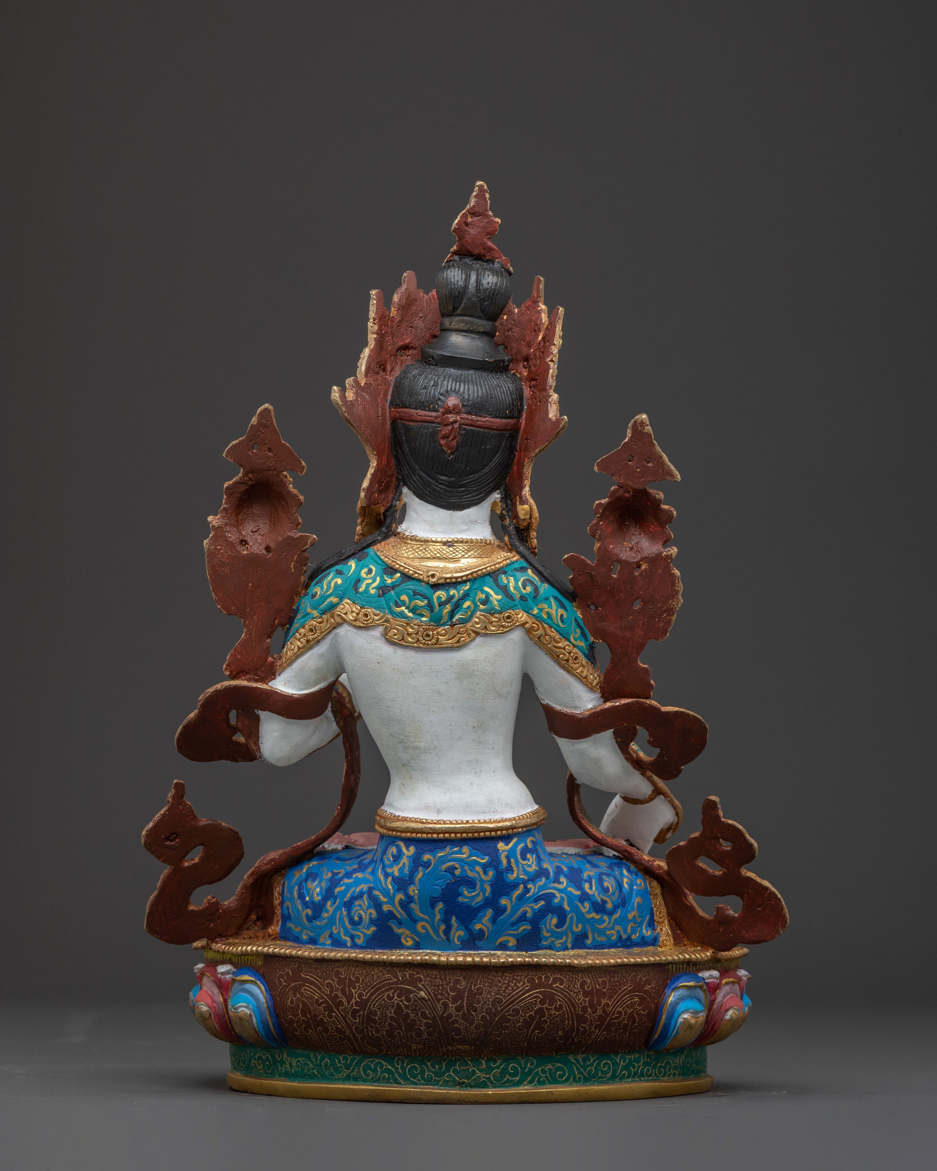 Six Bodhisattva Statue Set for Altars Decor