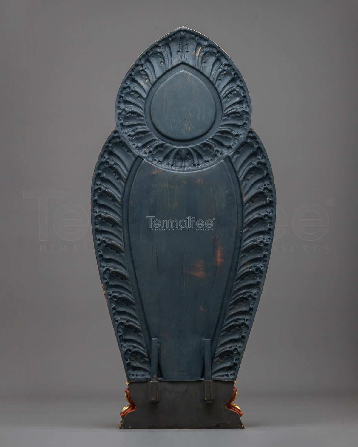 Lokeshwor Copper Sculpture | Tibetan Buddhist Figurine