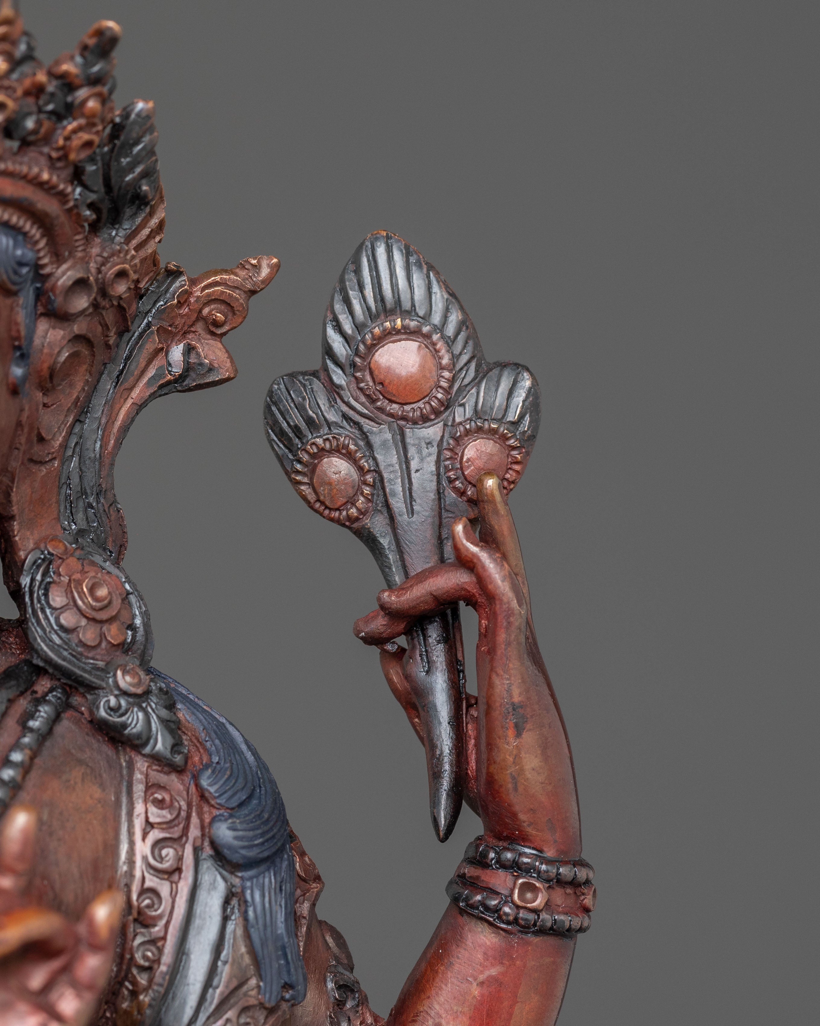 Handcrafted Balkumari Statue | Nepali Sculpture for Protection