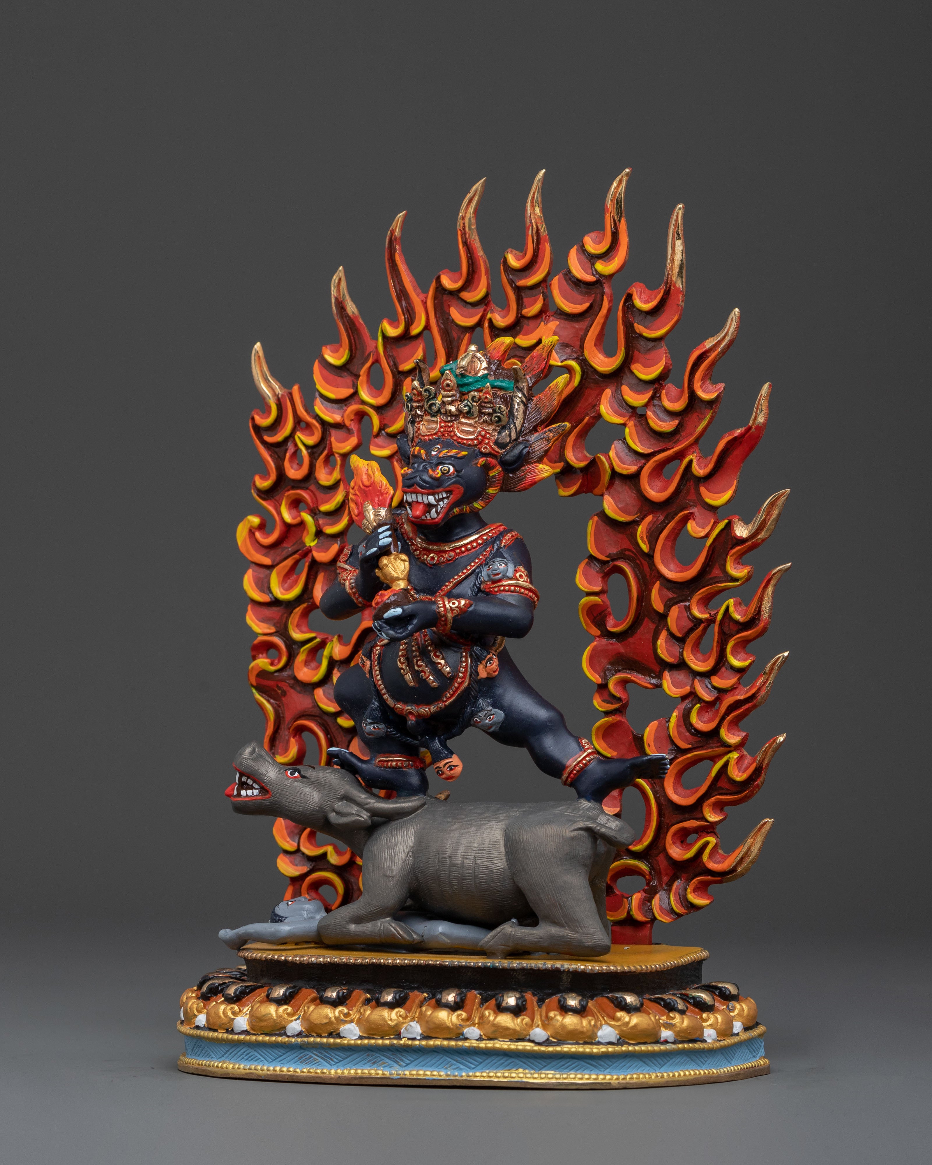 Yama Dharmaraja Statue | Wrathful Guardian Deity