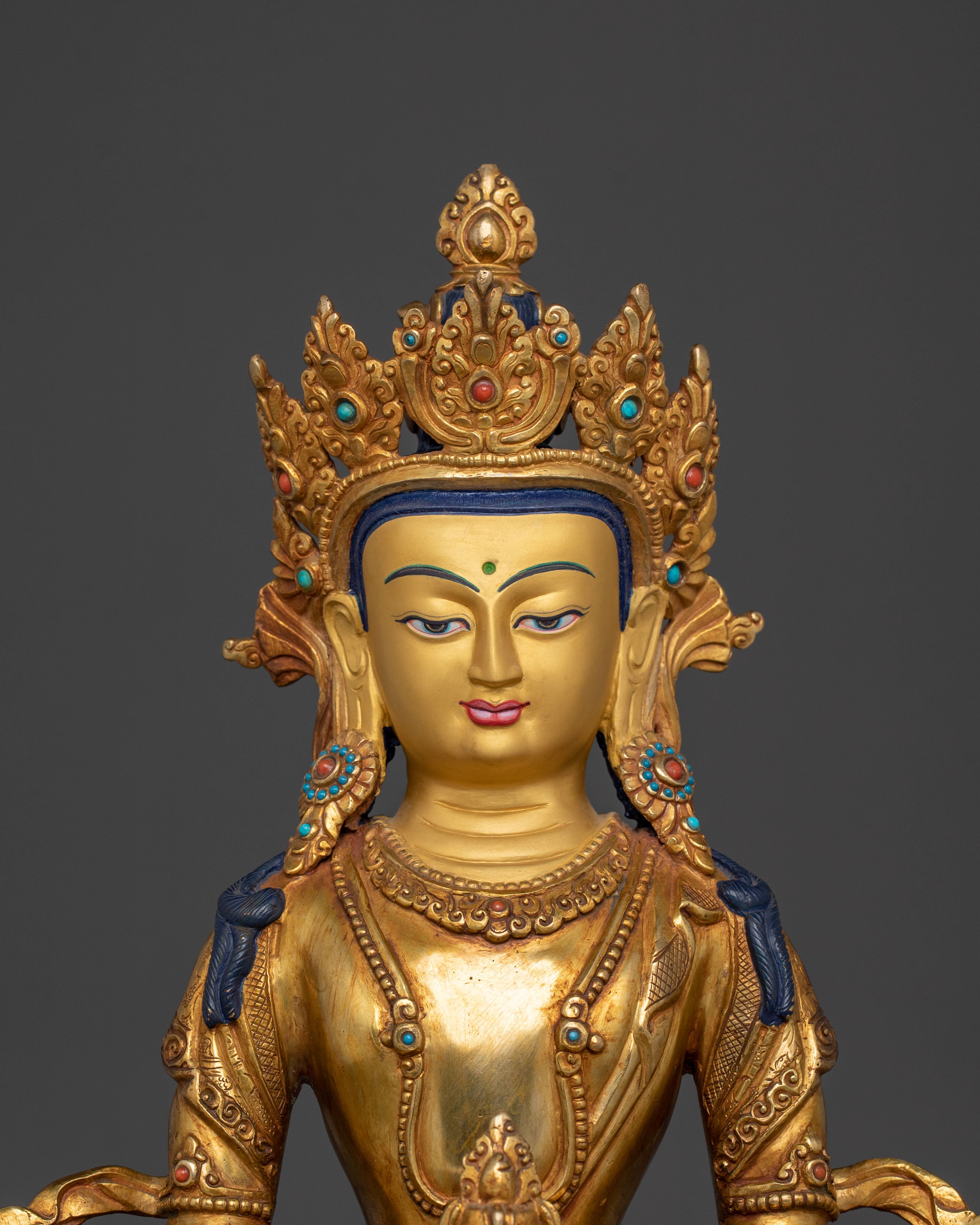 Amitayus Sacred Statue | Long Life Deity