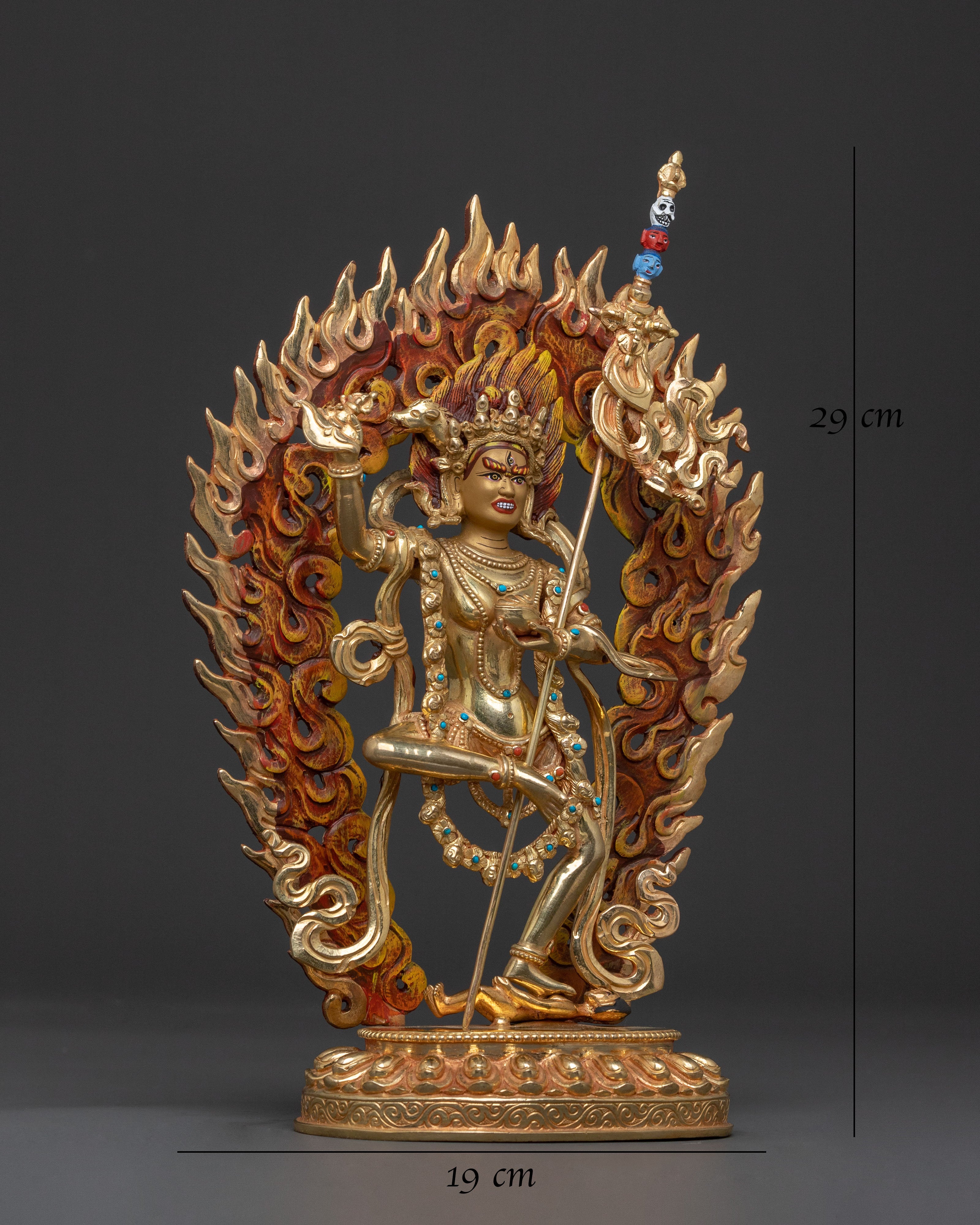 Dorje Phagmo Wrathful Goddess Statue