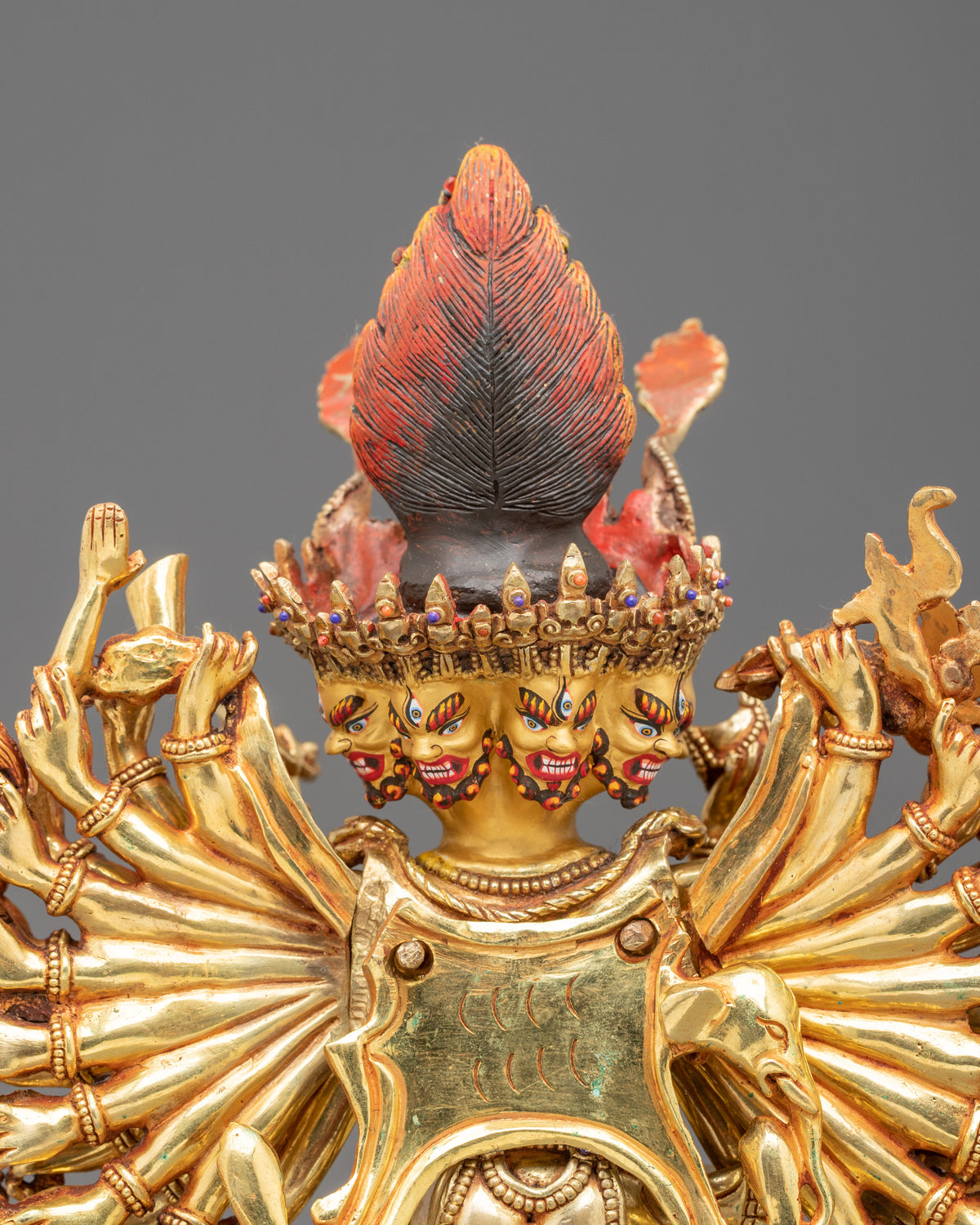Dharma Protector Yamantaka Statue | Wrathful Conqueror of Death
