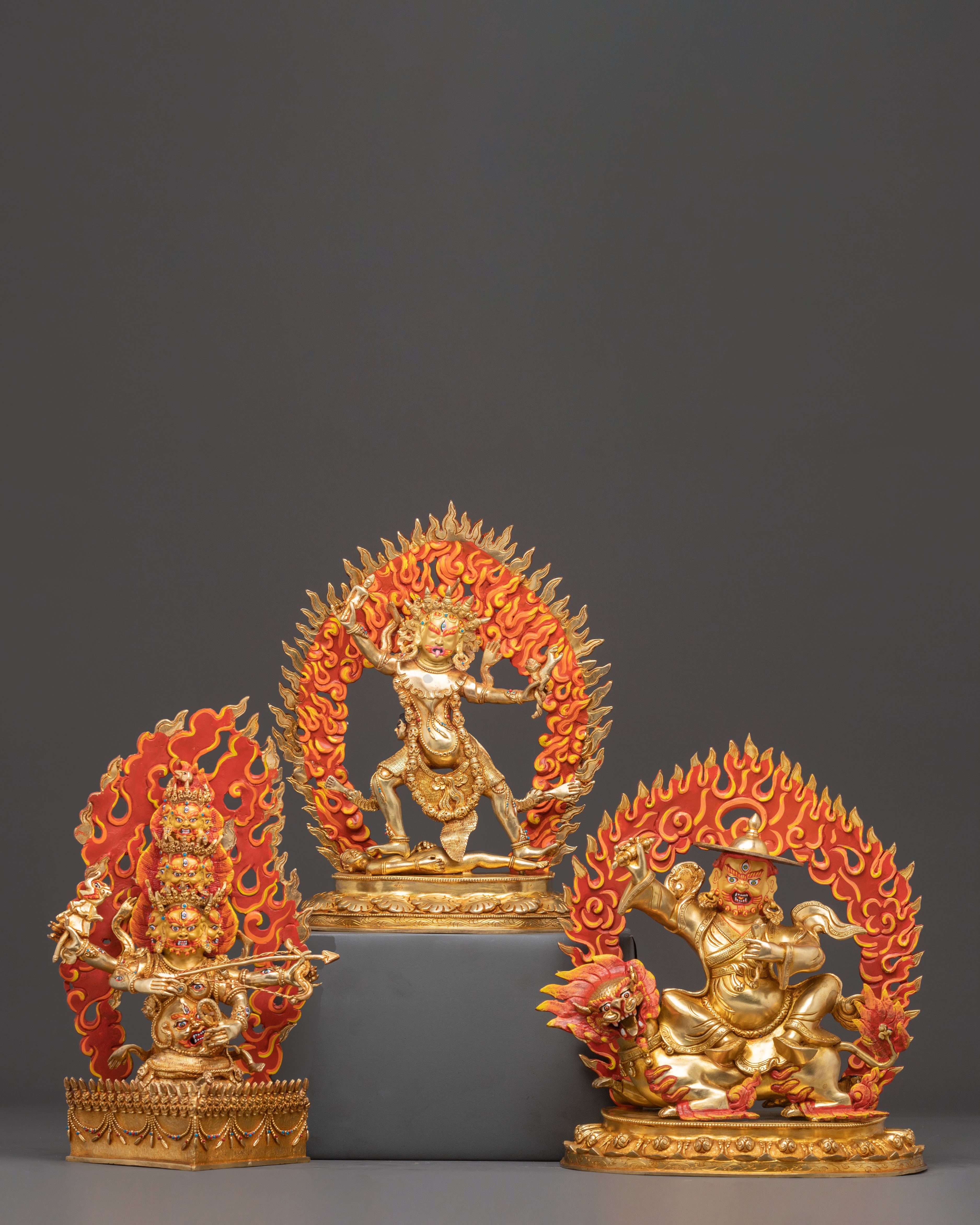 Rahula Set | Ekajati, Dorje Legpa & Rahula Protector Set